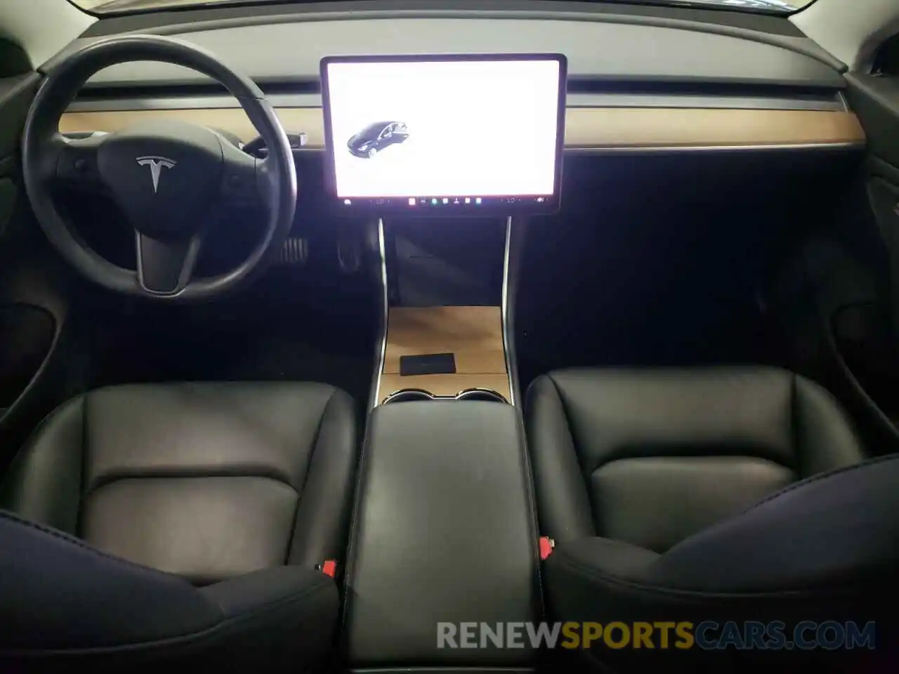 8 Photograph of a damaged car 5YJ3E1EA7KF300323 TESLA MODEL 3 2019