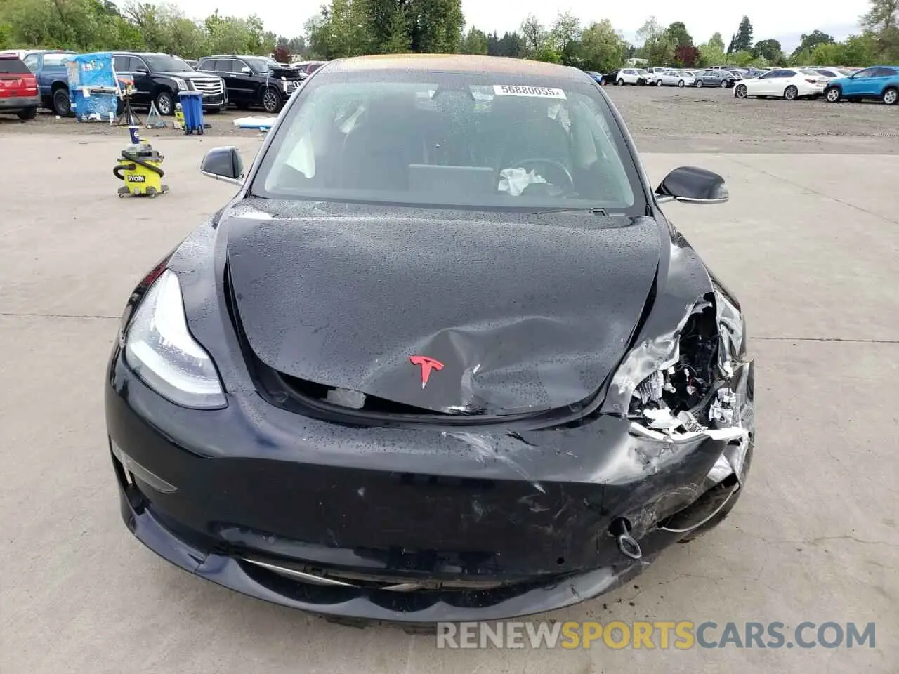 5 Photograph of a damaged car 5YJ3E1EA7KF304386 TESLA MODEL 3 2019
