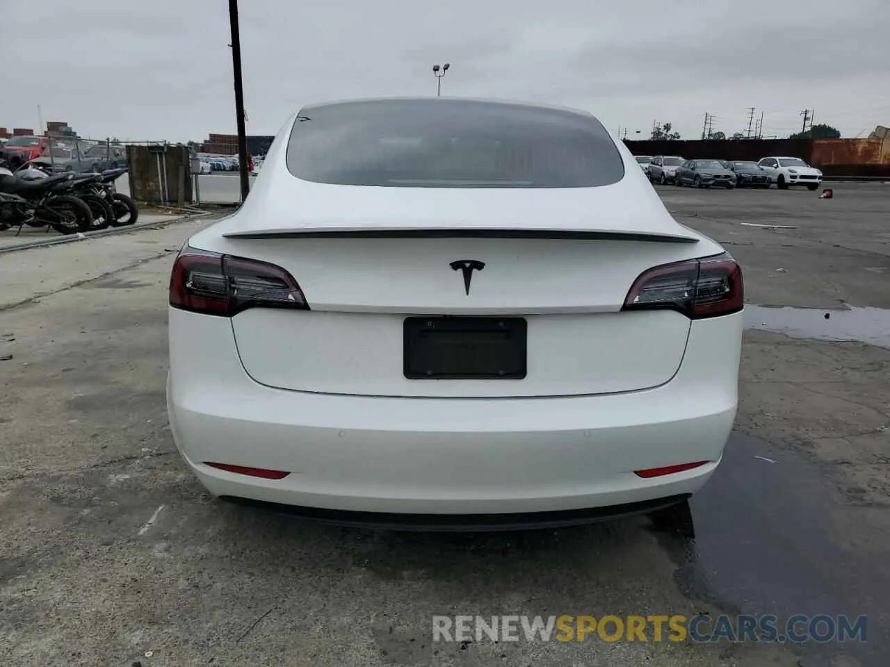 6 Photograph of a damaged car 5YJ3E1EA7KF309944 TESLA MODEL 3 2019