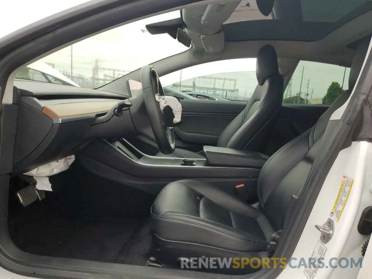 7 Photograph of a damaged car 5YJ3E1EA7KF309944 TESLA MODEL 3 2019