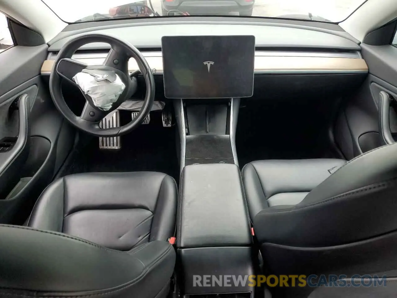 8 Photograph of a damaged car 5YJ3E1EA7KF309944 TESLA MODEL 3 2019