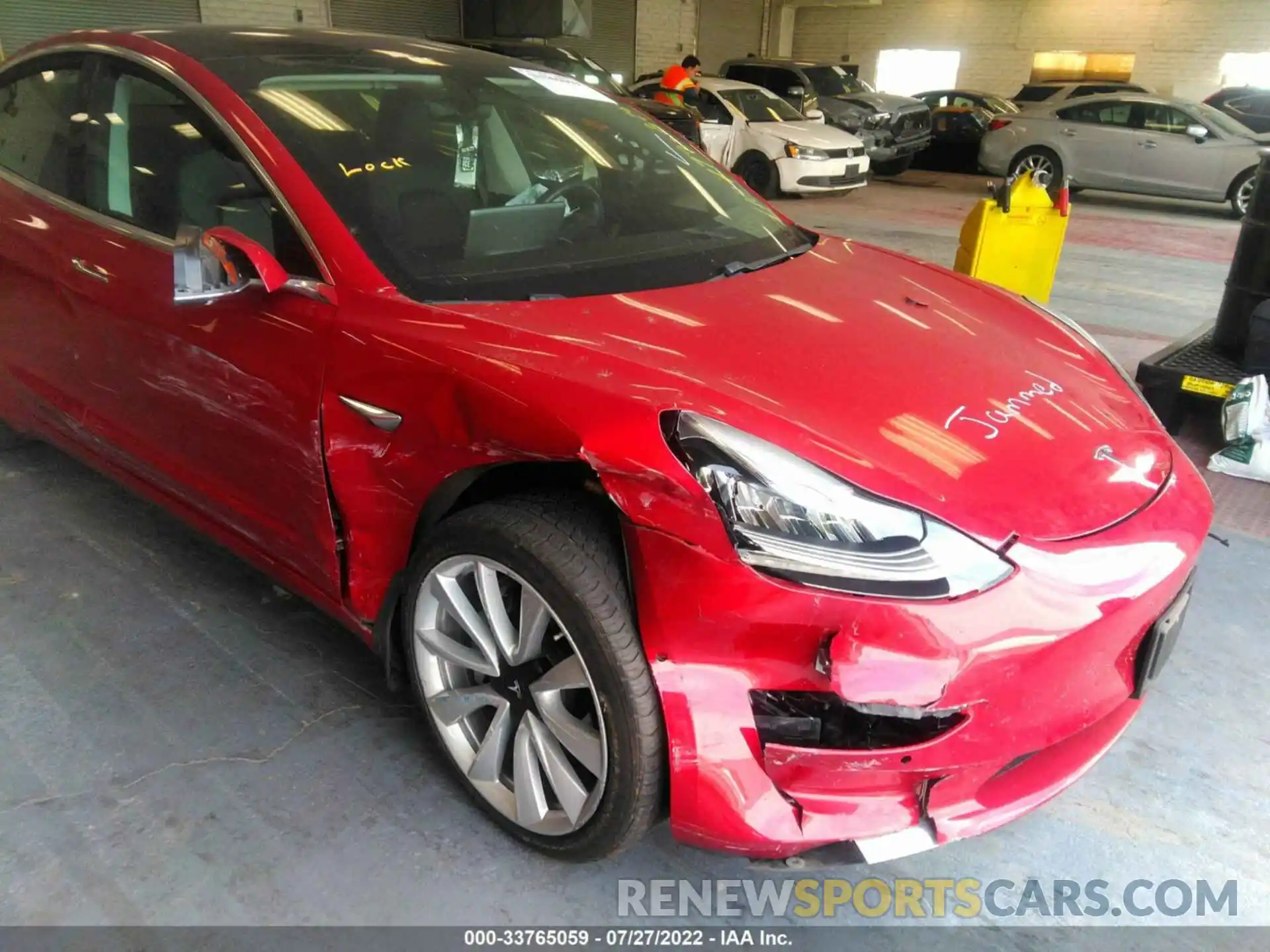 6 Photograph of a damaged car 5YJ3E1EA7KF311905 TESLA MODEL 3 2019