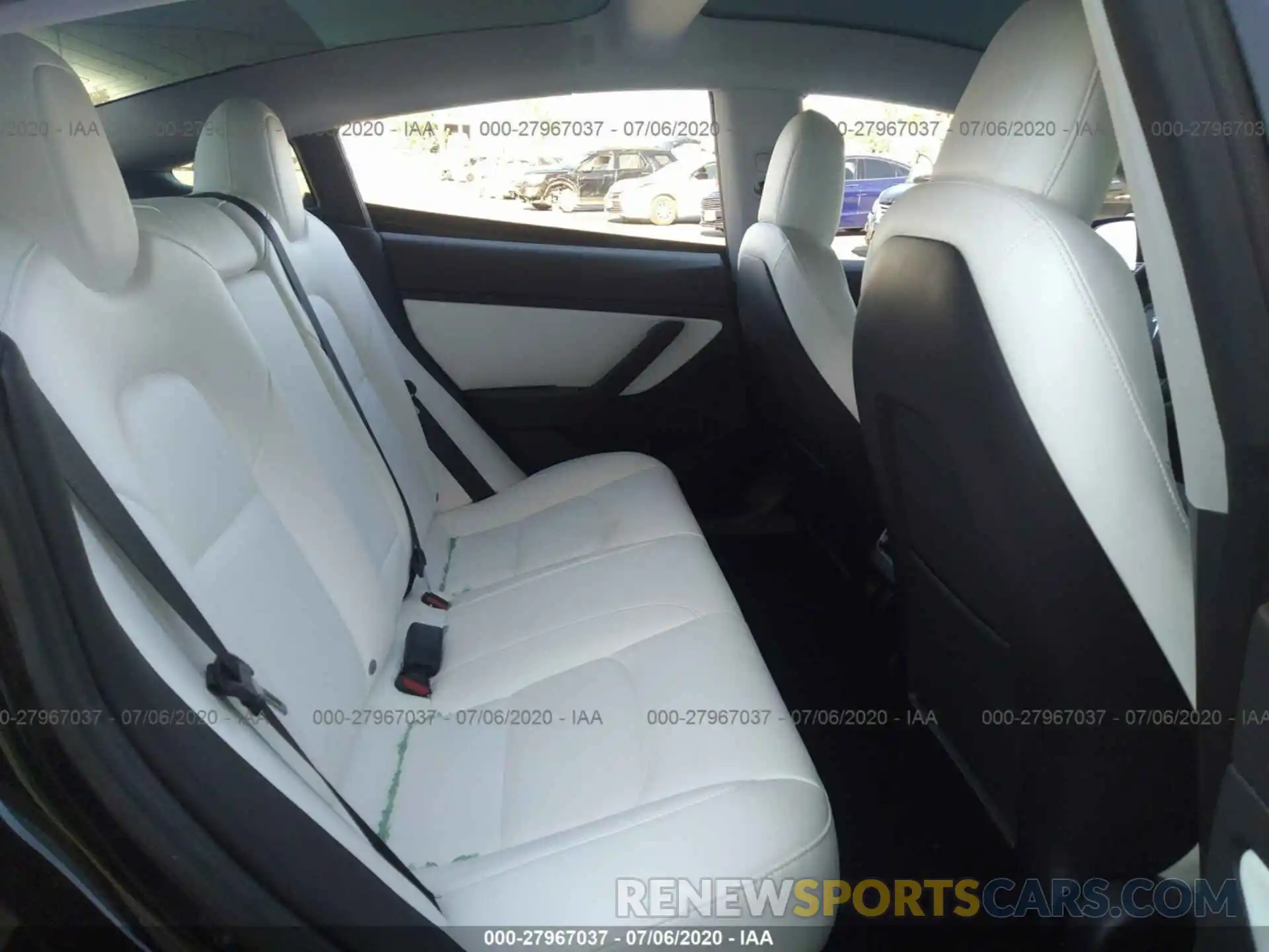 8 Photograph of a damaged car 5YJ3E1EA7KF312102 TESLA MODEL 3 2019