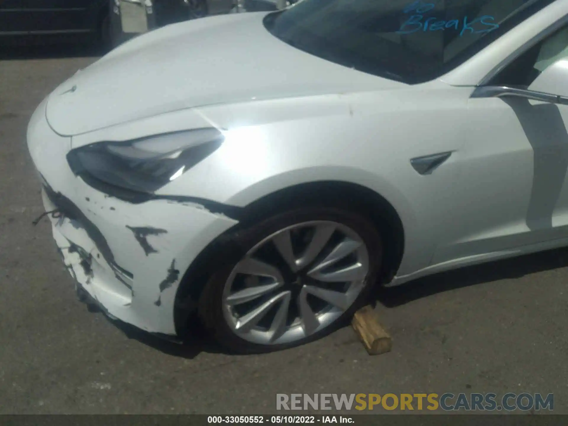 6 Photograph of a damaged car 5YJ3E1EA7KF313041 TESLA MODEL 3 2019