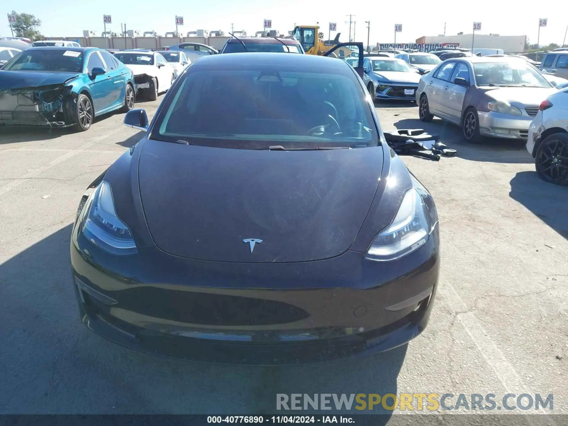 13 Photograph of a damaged car 5YJ3E1EA7KF314237 TESLA MODEL 3 2019