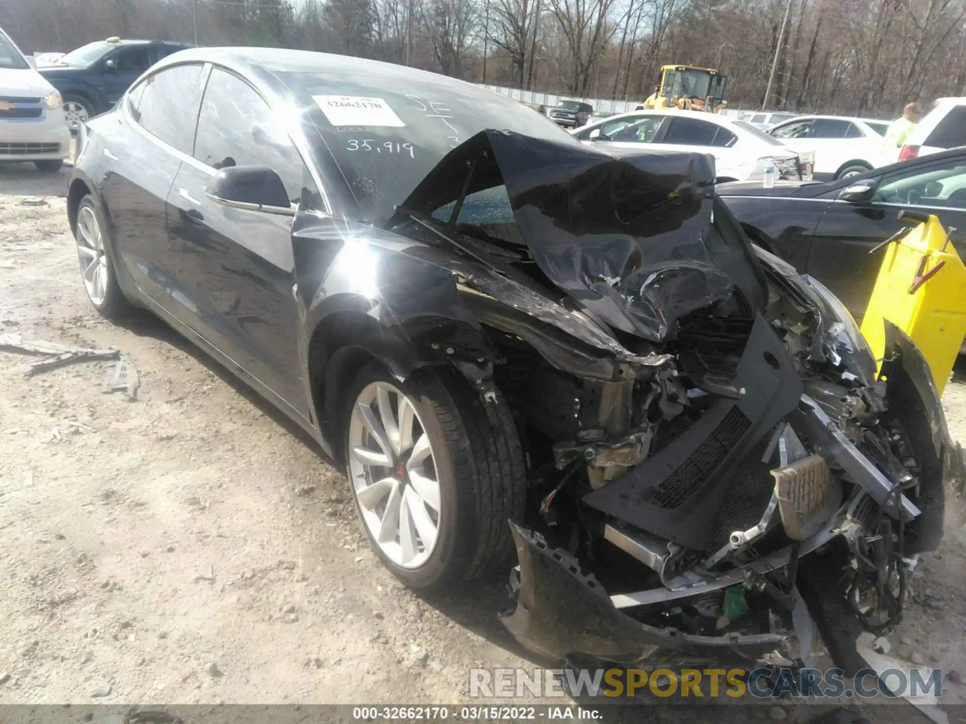 6 Photograph of a damaged car 5YJ3E1EA7KF317557 TESLA MODEL 3 2019