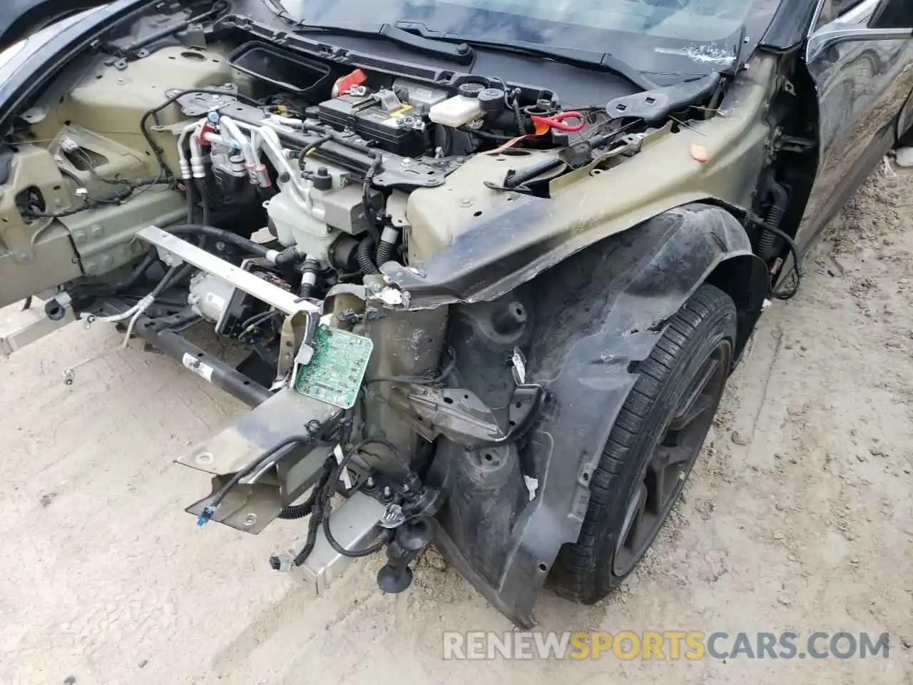 9 Photograph of a damaged car 5YJ3E1EA7KF321558 TESLA MODEL 3 2019