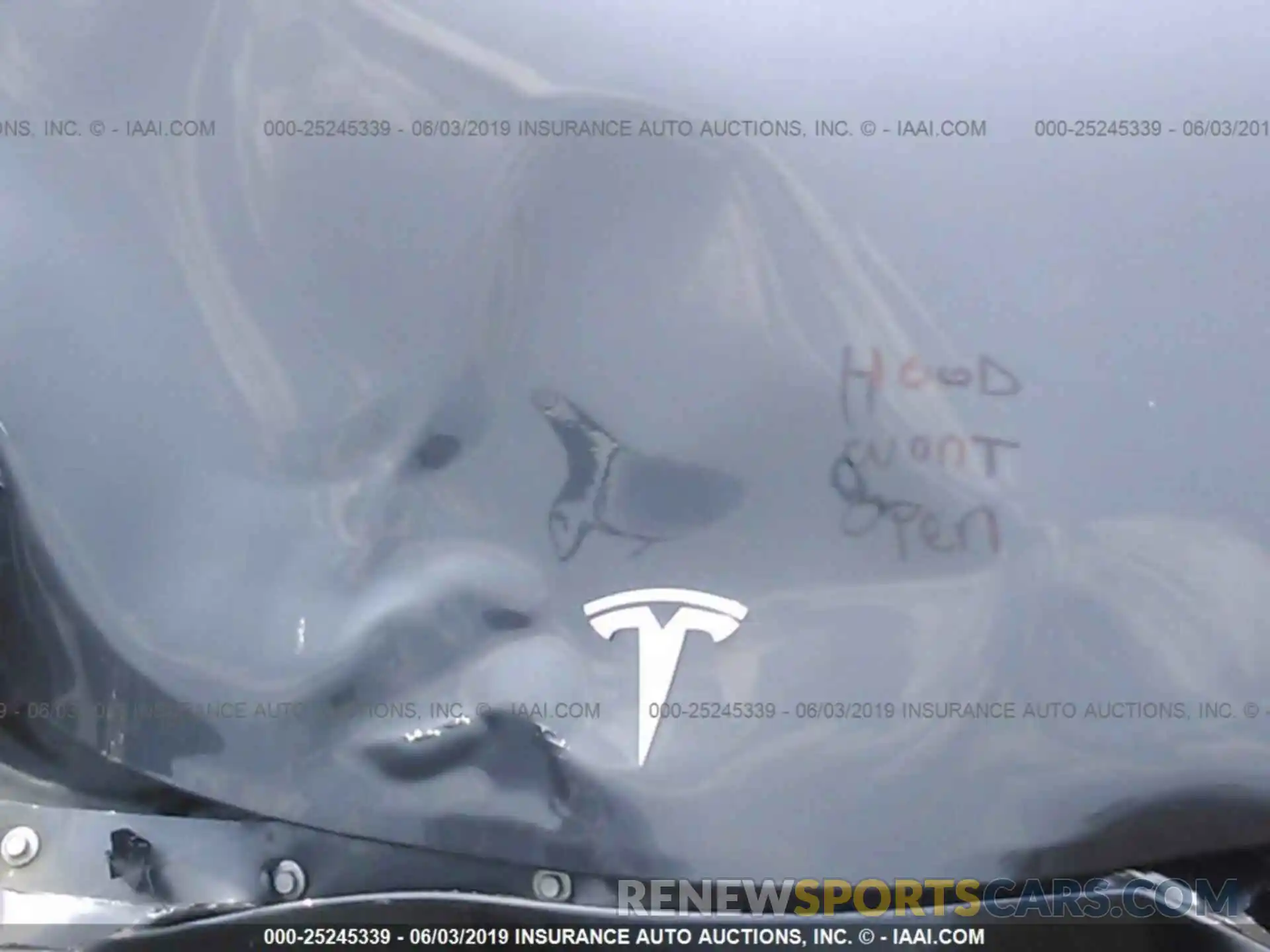 10 Photograph of a damaged car 5YJ3E1EA7KF321706 TESLA MODEL 3 2019