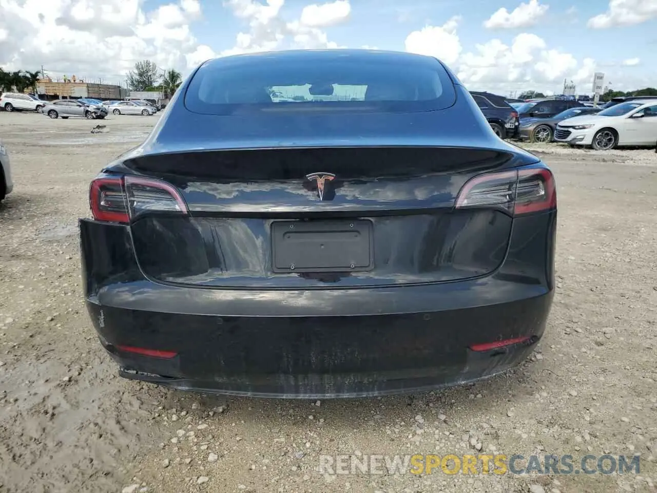 6 Photograph of a damaged car 5YJ3E1EA7KF324007 TESLA MODEL 3 2019
