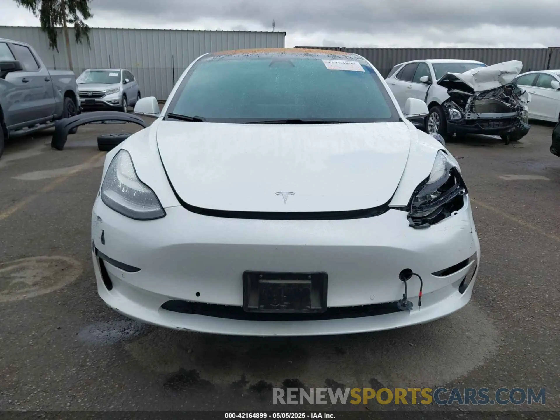 23 Photograph of a damaged car 5YJ3E1EA7KF326498 TESLA MODEL 3 2019