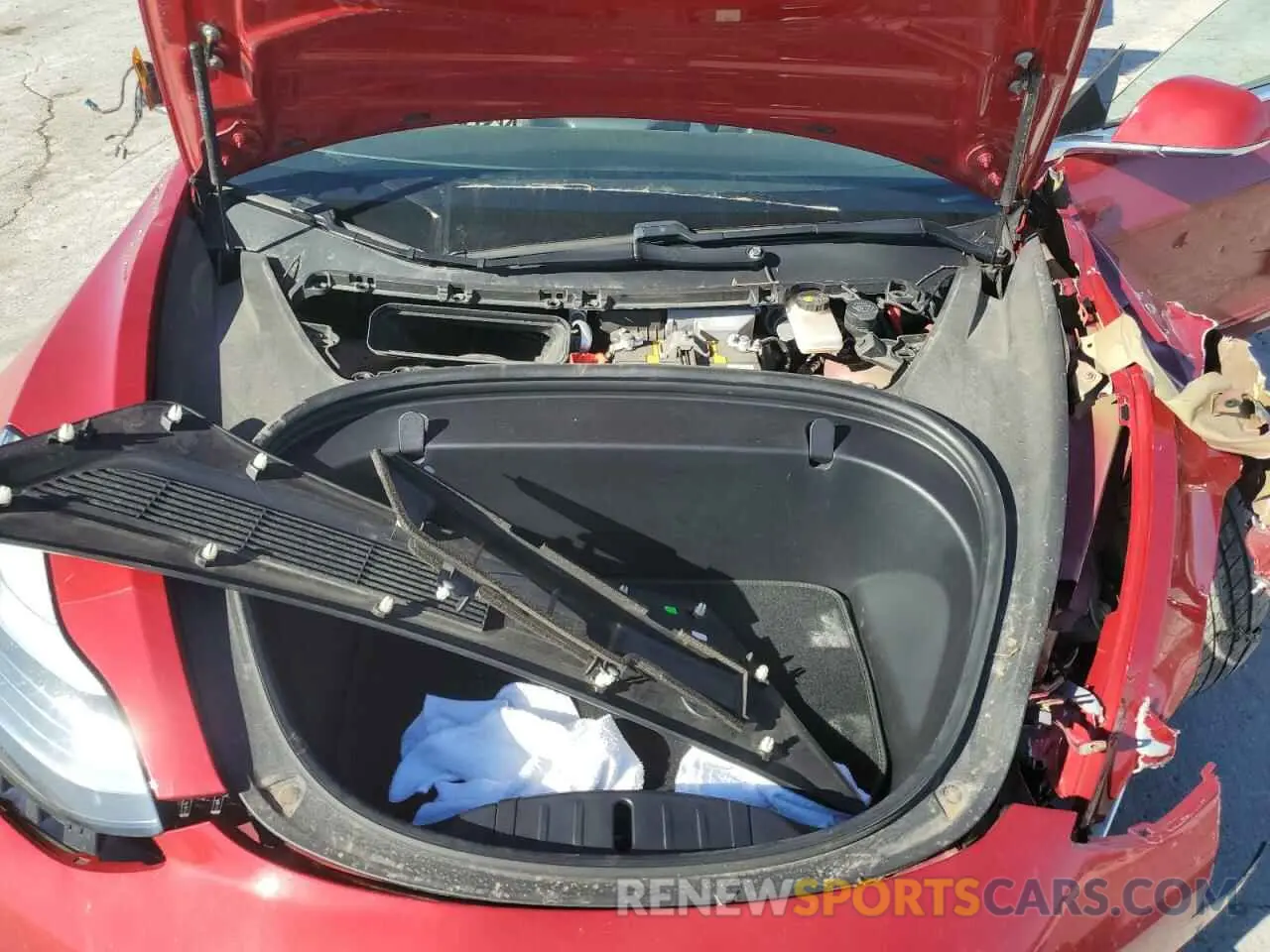 12 Photograph of a damaged car 5YJ3E1EA7KF332737 TESLA MODEL 3 2019