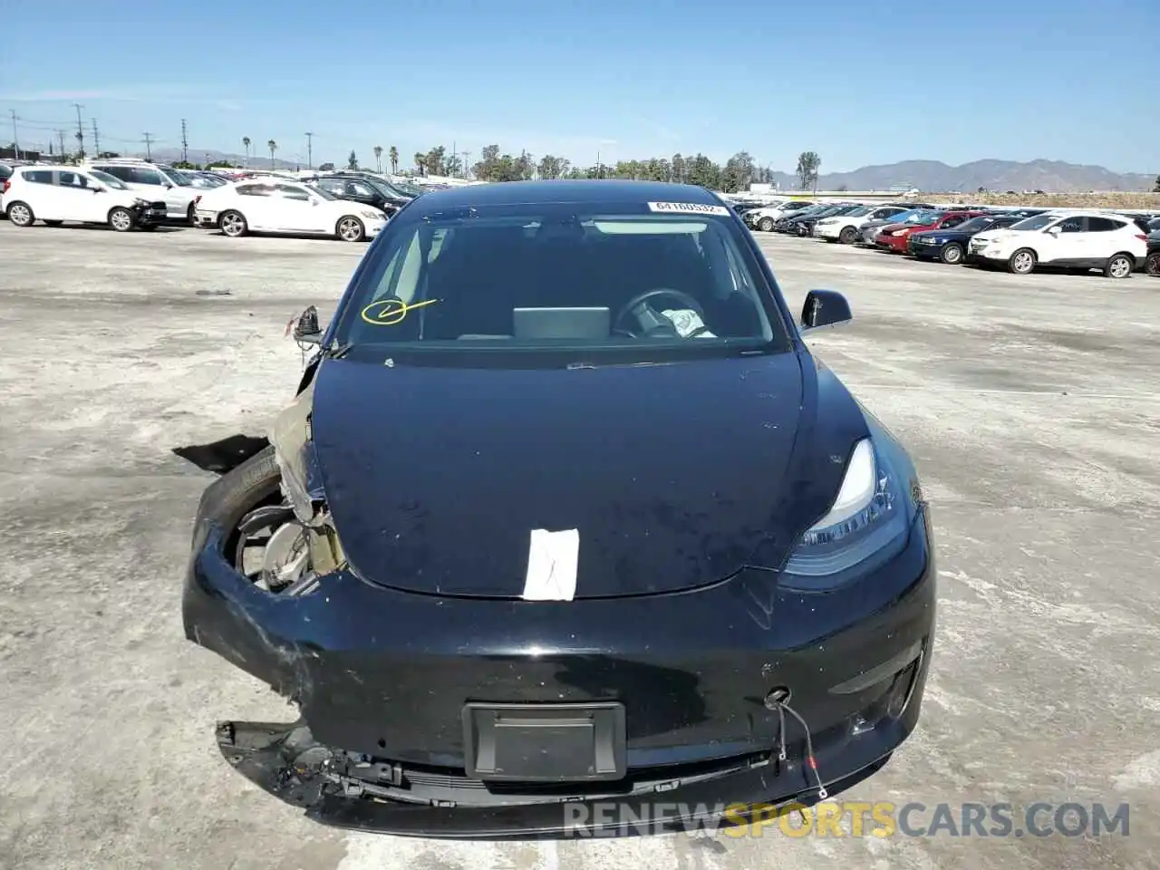 9 Photograph of a damaged car 5YJ3E1EA7KF362028 TESLA MODEL 3 2019