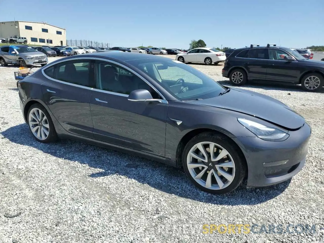 4 Photograph of a damaged car 5YJ3E1EA7KF397524 TESLA MODEL 3 2019