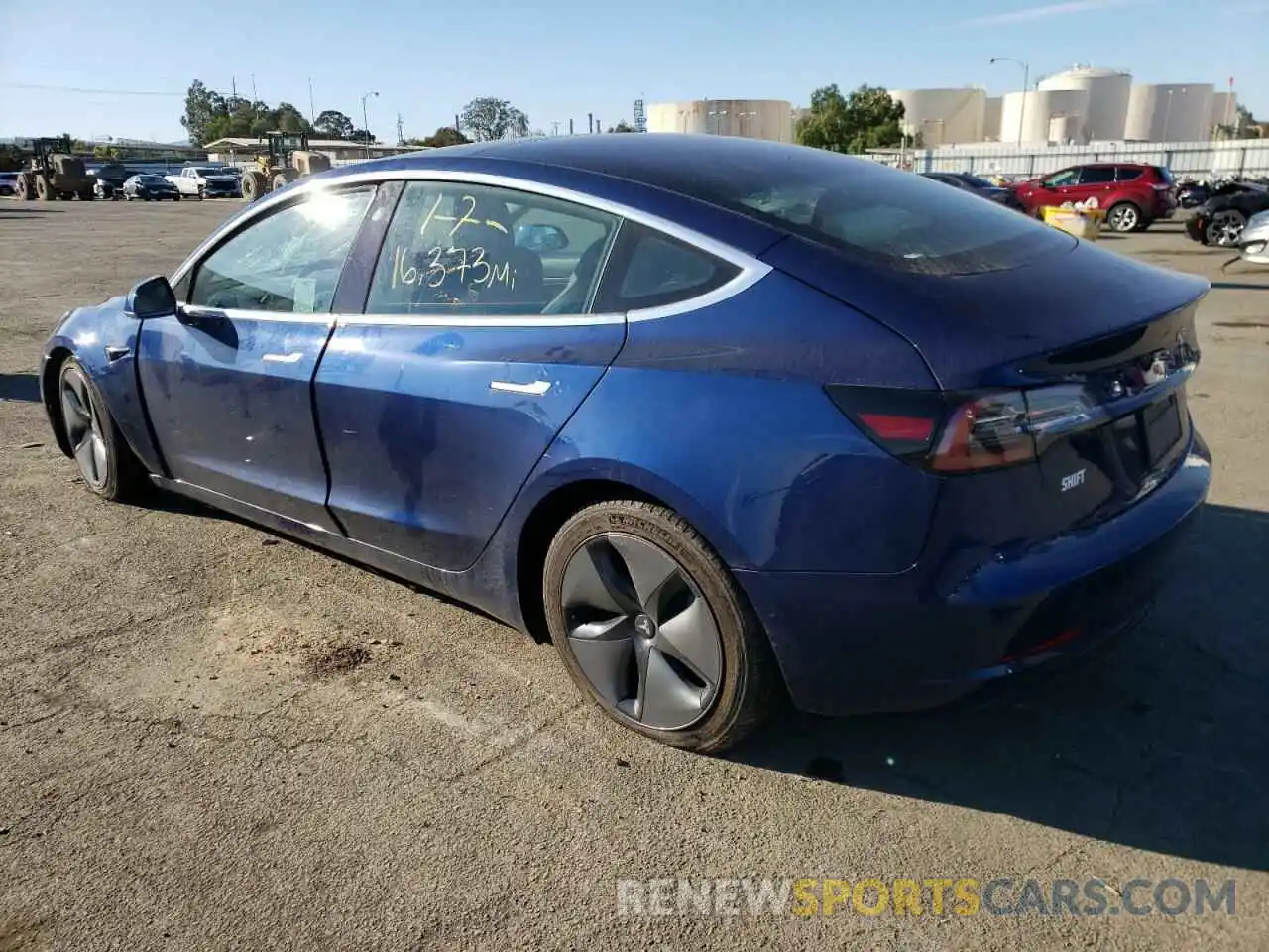 3 Photograph of a damaged car 5YJ3E1EA7KF400700 TESLA MODEL 3 2019