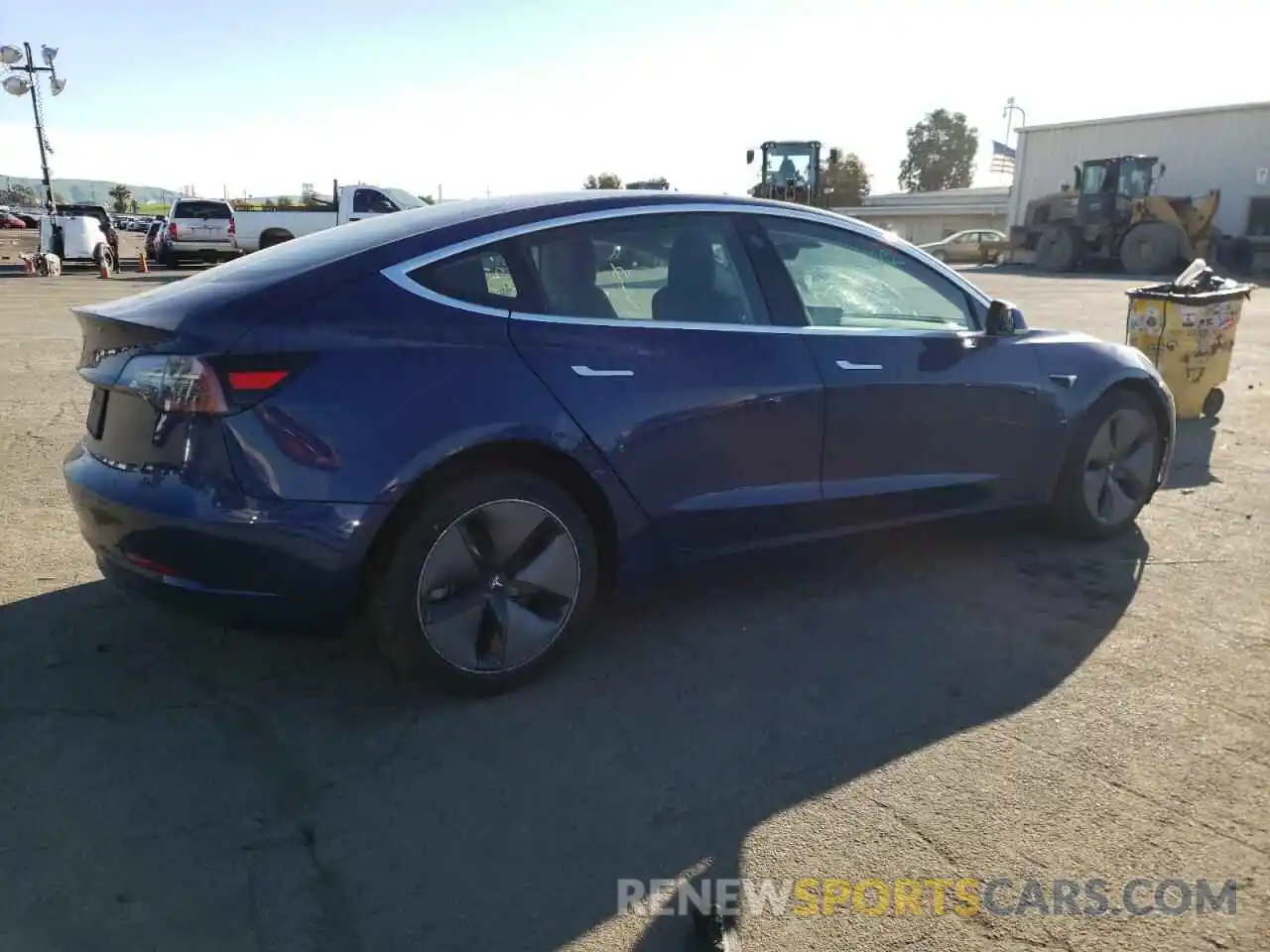 4 Photograph of a damaged car 5YJ3E1EA7KF400700 TESLA MODEL 3 2019