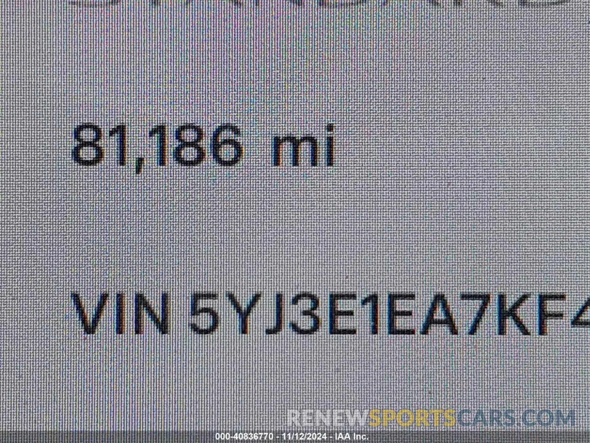 16 Photograph of a damaged car 5YJ3E1EA7KF401541 TESLA MODEL 3 2019