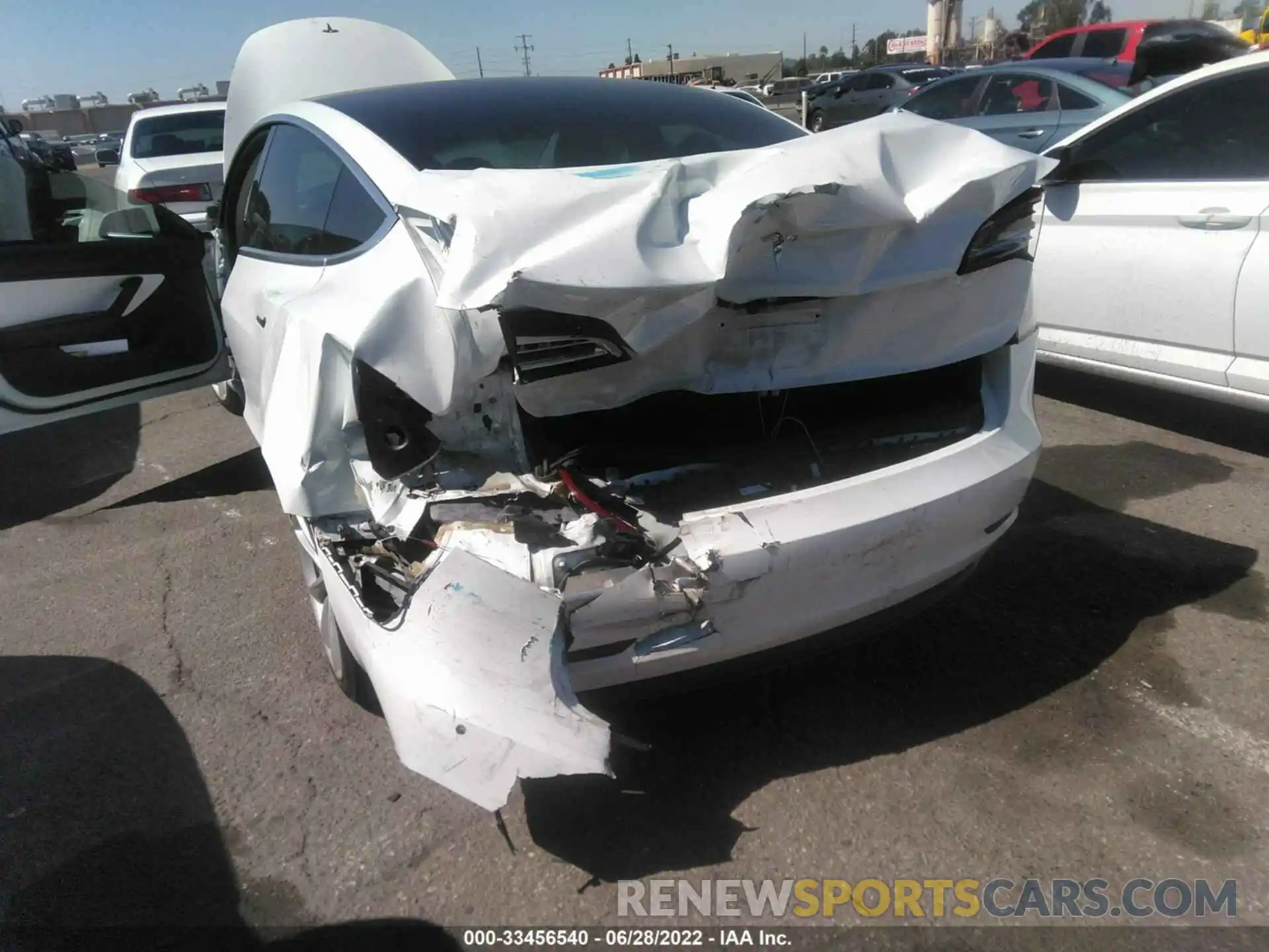 6 Photograph of a damaged car 5YJ3E1EA7KF406500 TESLA MODEL 3 2019