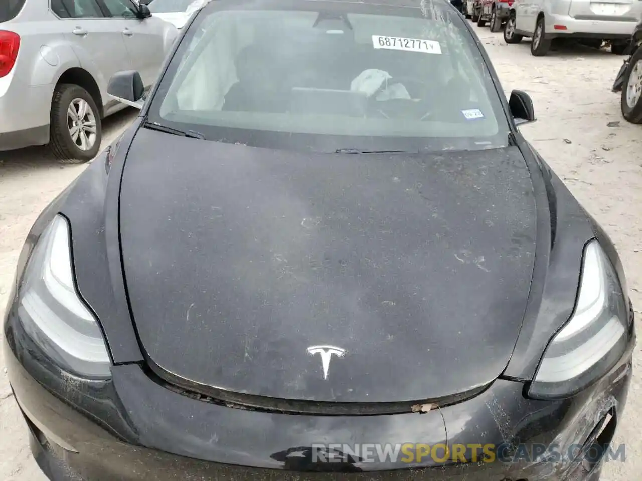 7 Photograph of a damaged car 5YJ3E1EA7KF410787 TESLA MODEL 3 2019