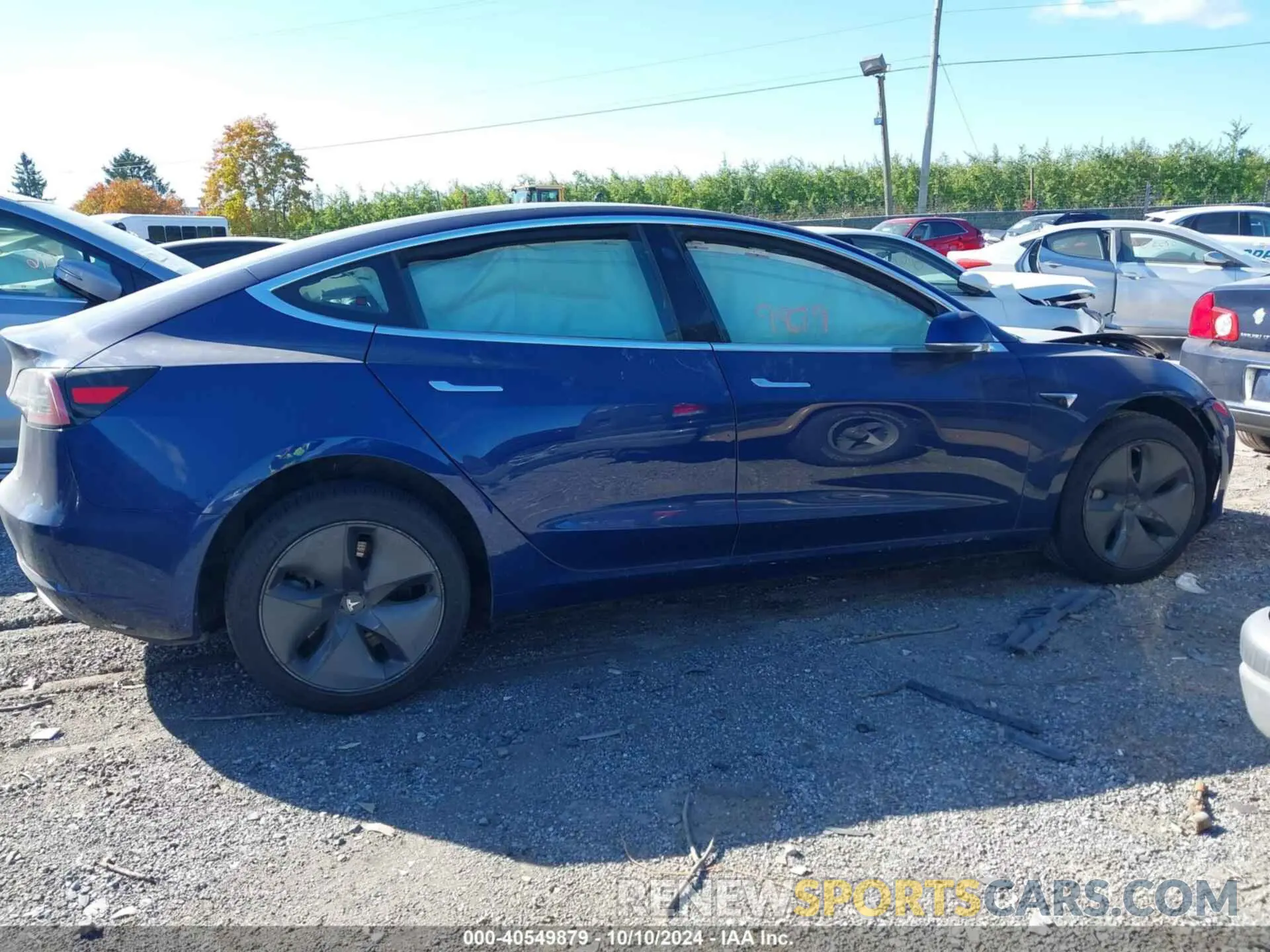 13 Photograph of a damaged car 5YJ3E1EA7KF414371 TESLA MODEL 3 2019