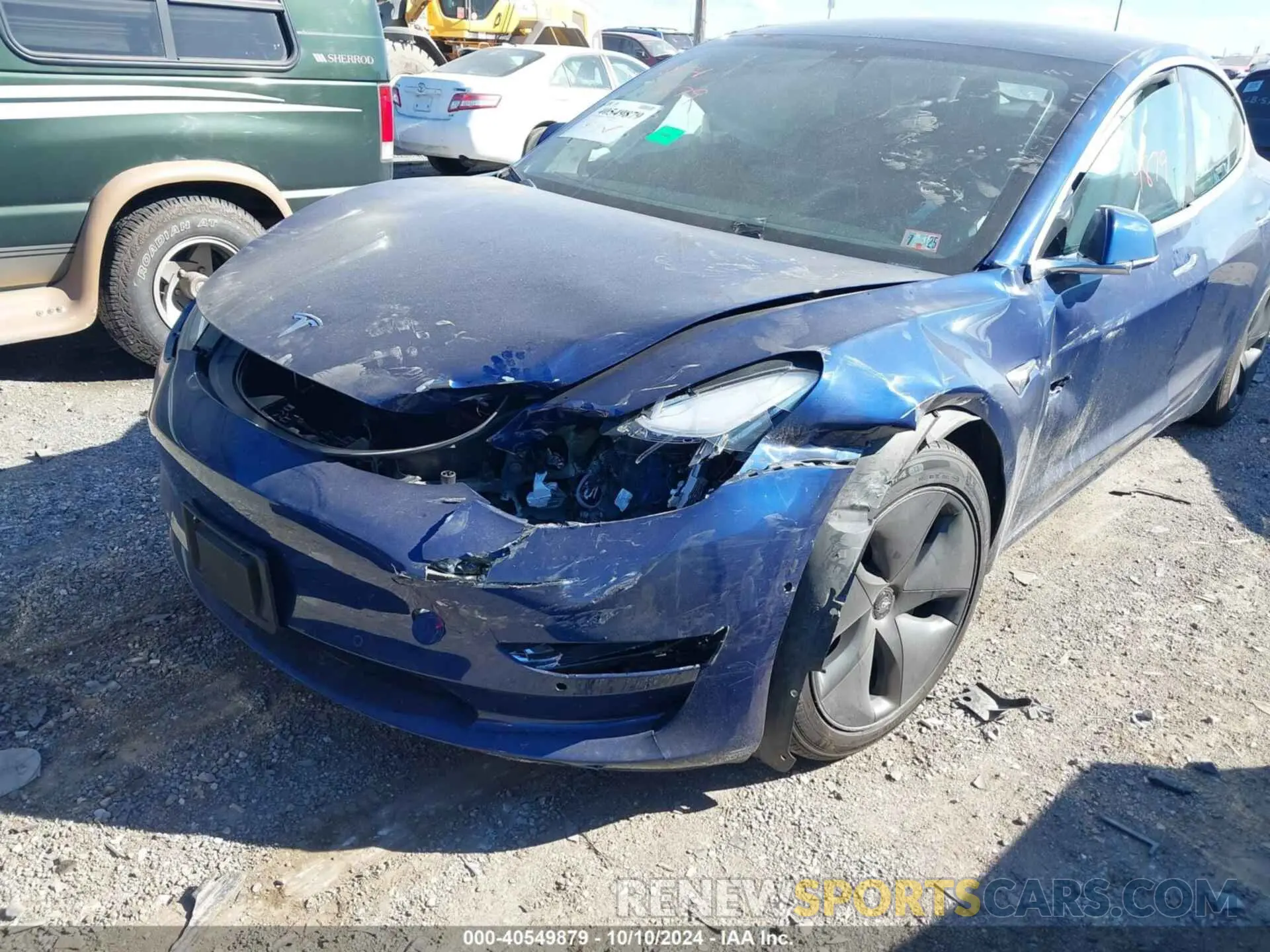 6 Photograph of a damaged car 5YJ3E1EA7KF414371 TESLA MODEL 3 2019