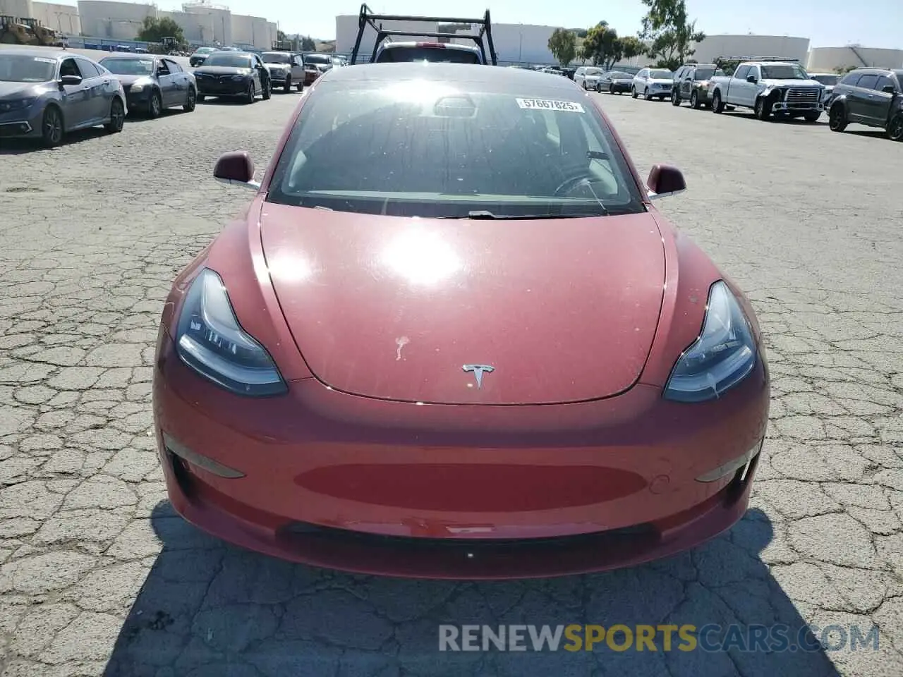 5 Photograph of a damaged car 5YJ3E1EA7KF416430 TESLA MODEL 3 2019