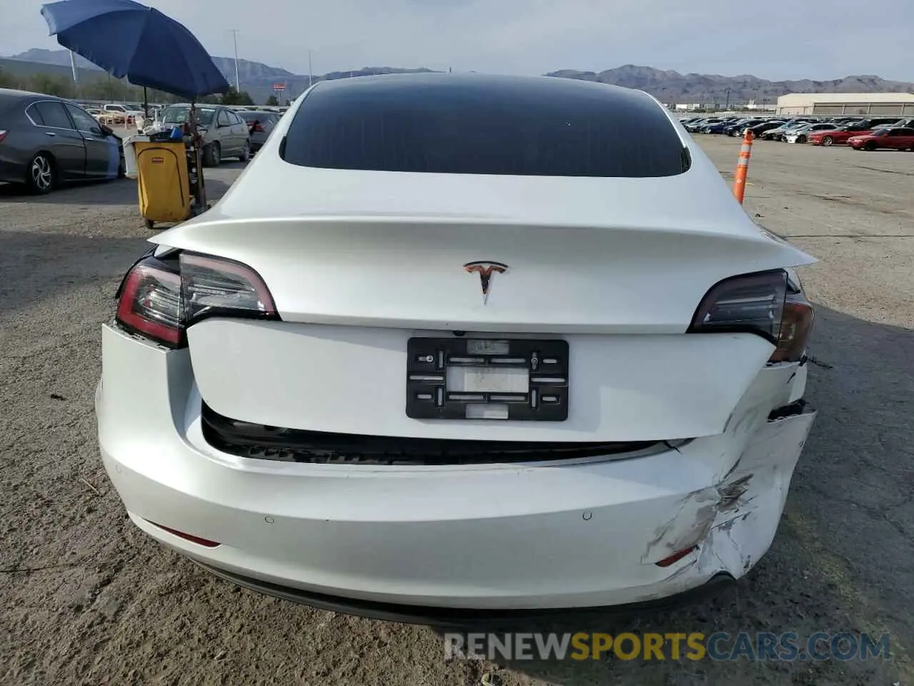 6 Photograph of a damaged car 5YJ3E1EA7KF417819 TESLA MODEL 3 2019