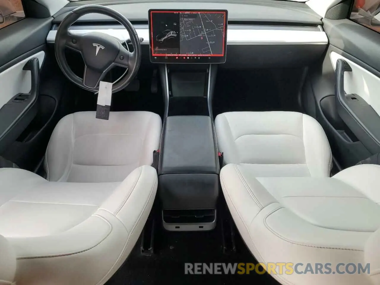 8 Photograph of a damaged car 5YJ3E1EA7KF417819 TESLA MODEL 3 2019