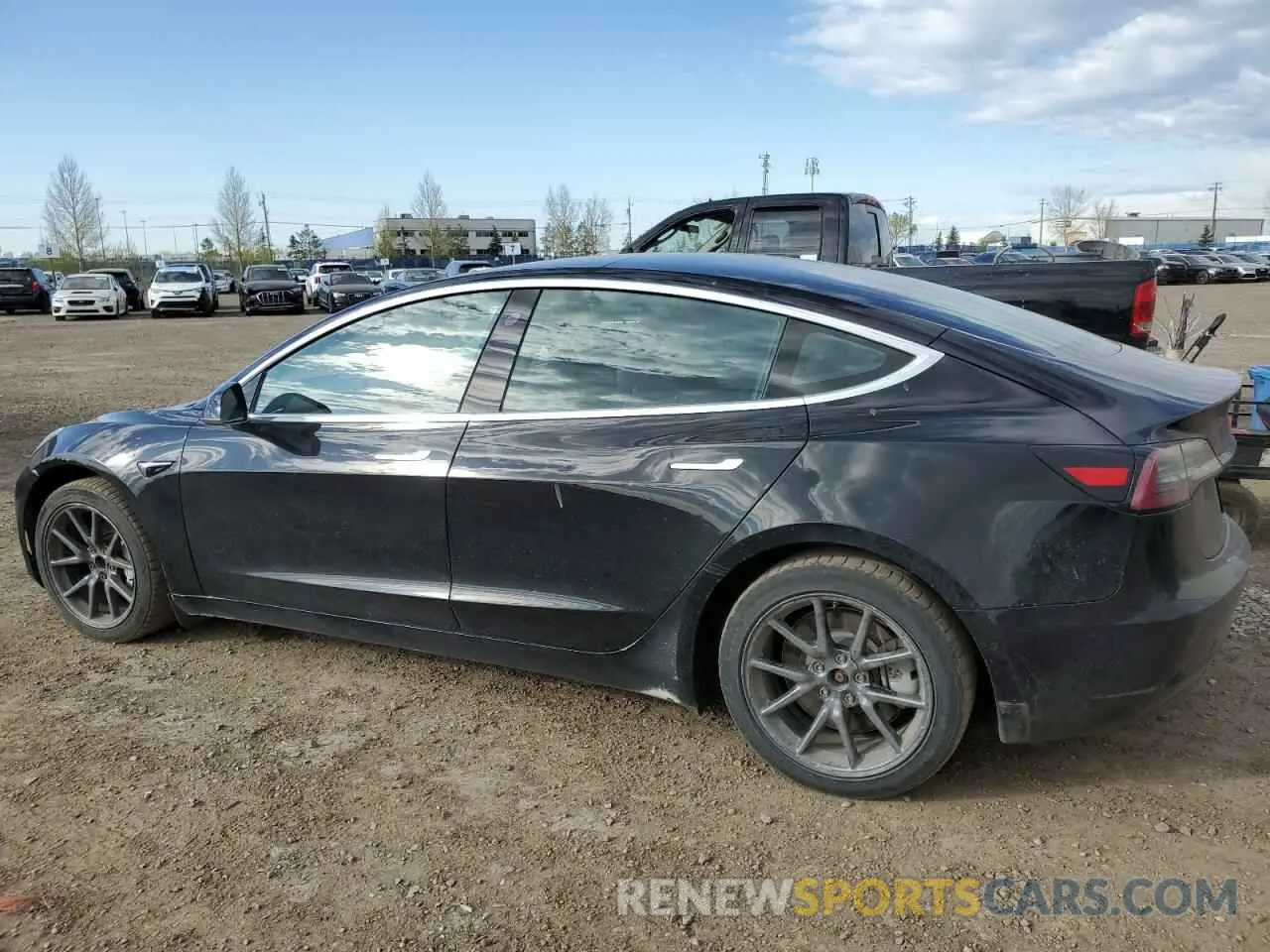 2 Photograph of a damaged car 5YJ3E1EA7KF420025 TESLA MODEL 3 2019