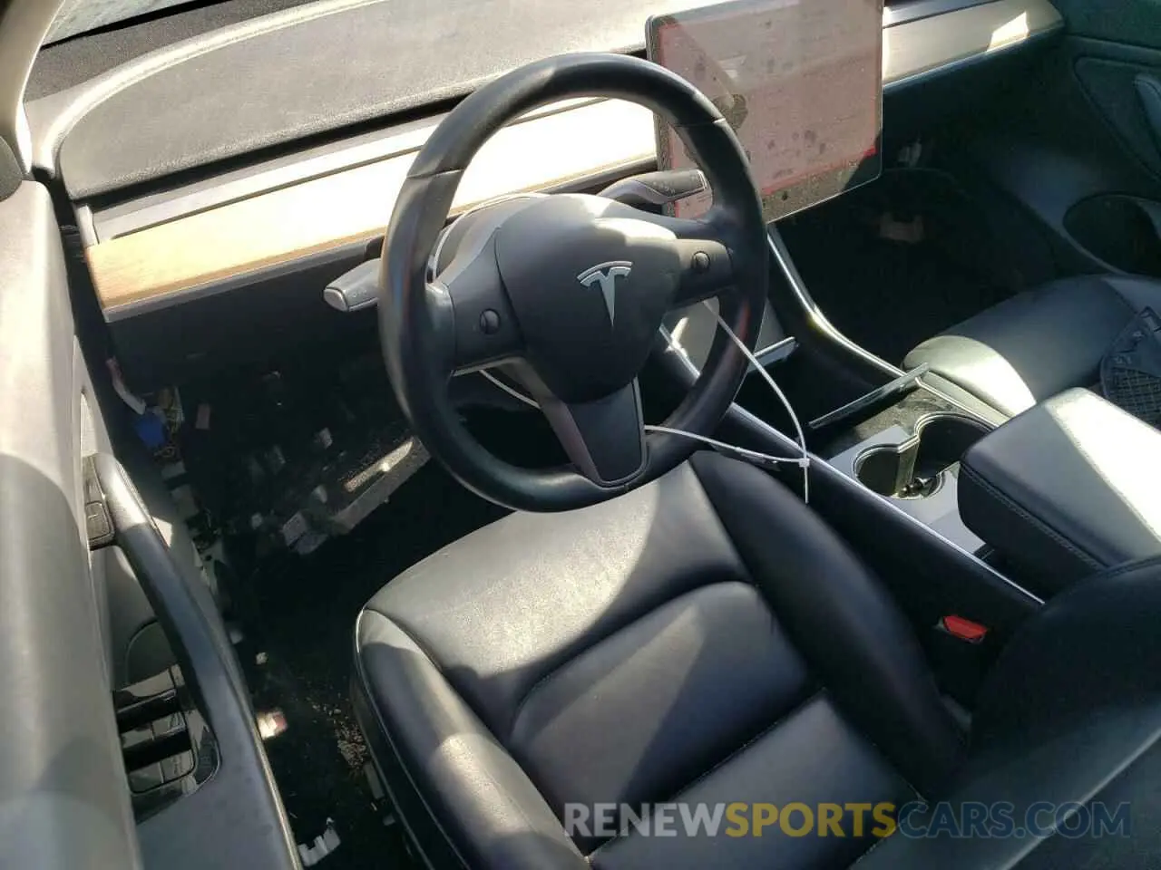 12 Photograph of a damaged car 5YJ3E1EA7KF422549 TESLA MODEL 3 2019