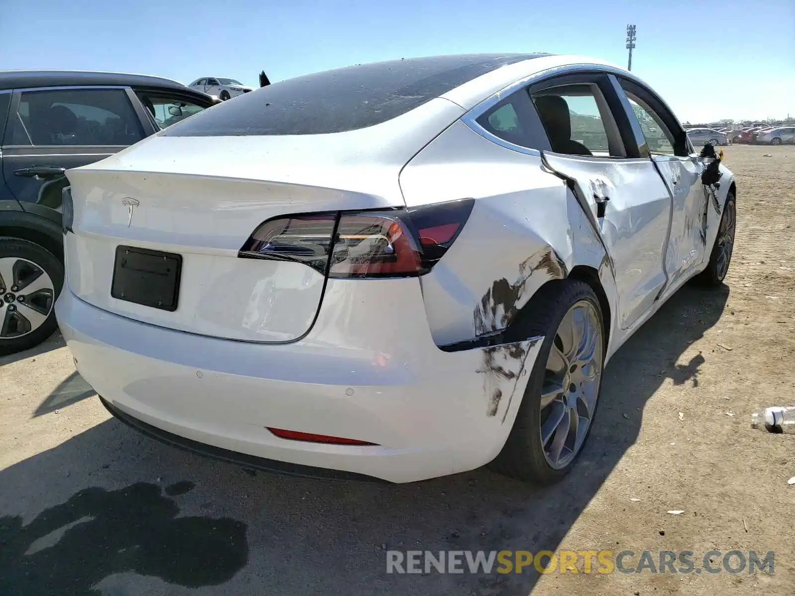 9 Photograph of a damaged car 5YJ3E1EA7KF446494 TESLA MODEL 3 2019