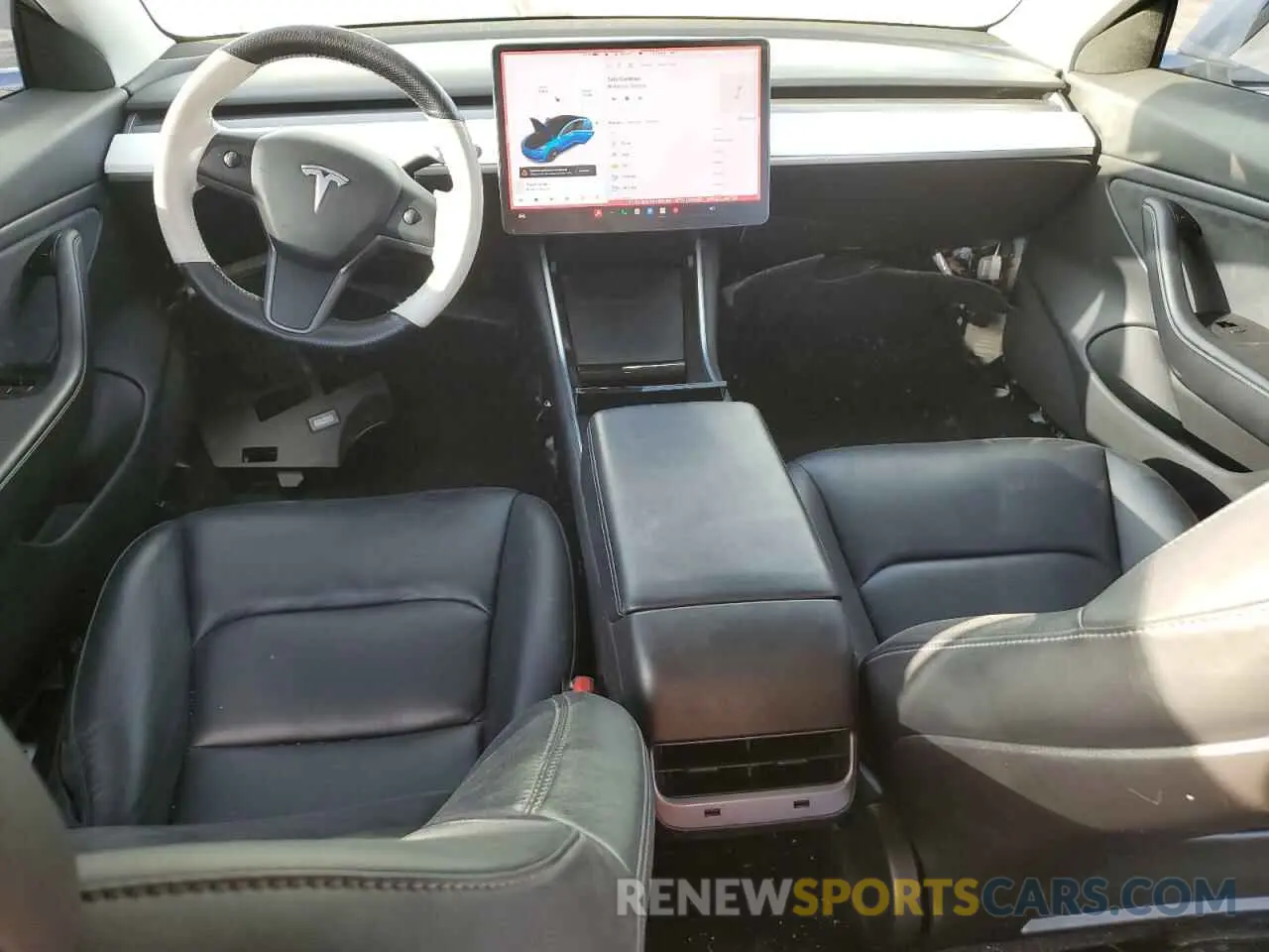 8 Photograph of a damaged car 5YJ3E1EA7KF483285 TESLA MODEL 3 2019