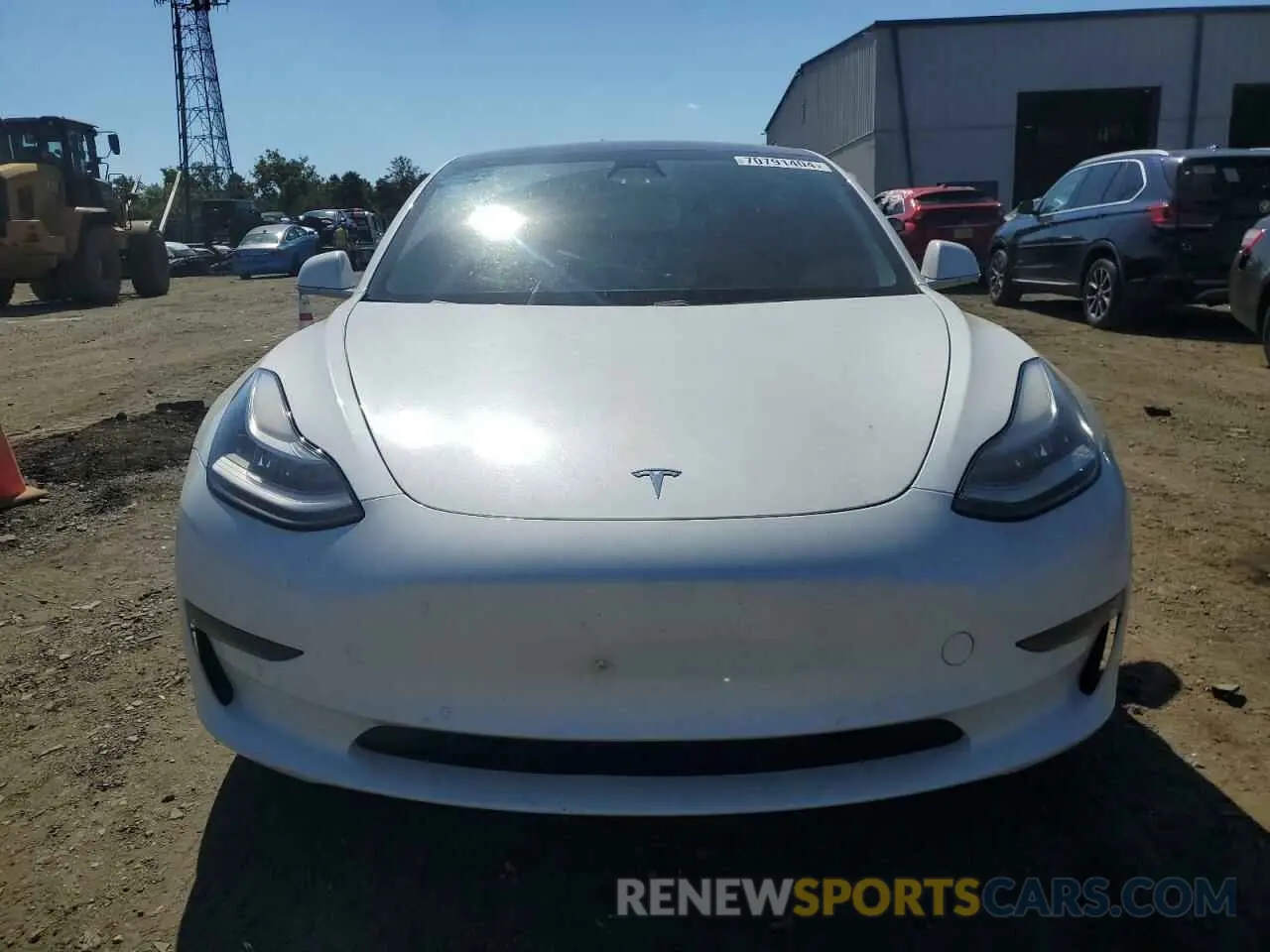 5 Photograph of a damaged car 5YJ3E1EA7KF484288 TESLA MODEL 3 2019