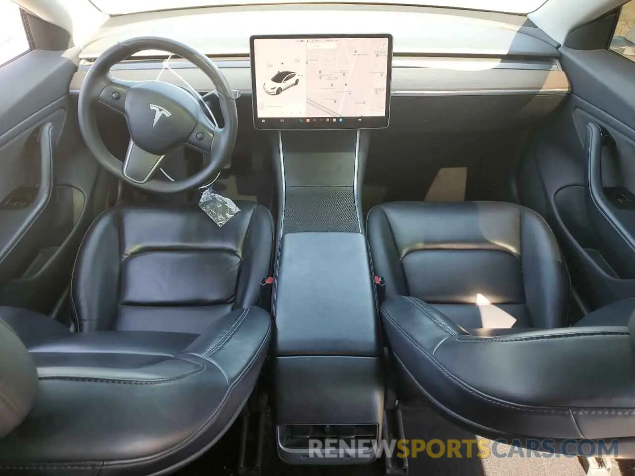8 Photograph of a damaged car 5YJ3E1EA7KF484288 TESLA MODEL 3 2019