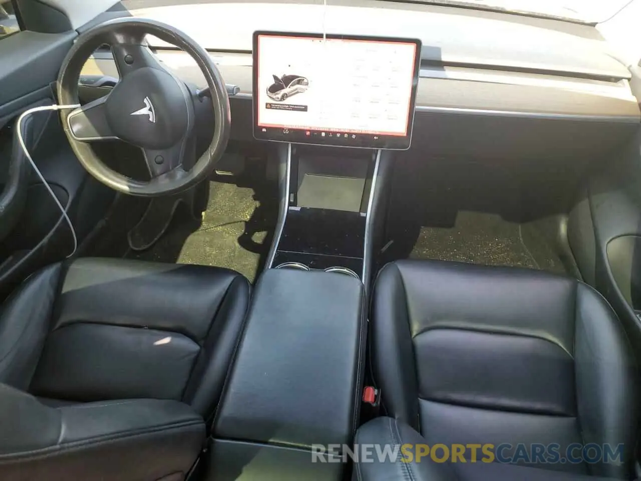 8 Photograph of a damaged car 5YJ3E1EA7KF484369 TESLA MODEL 3 2019