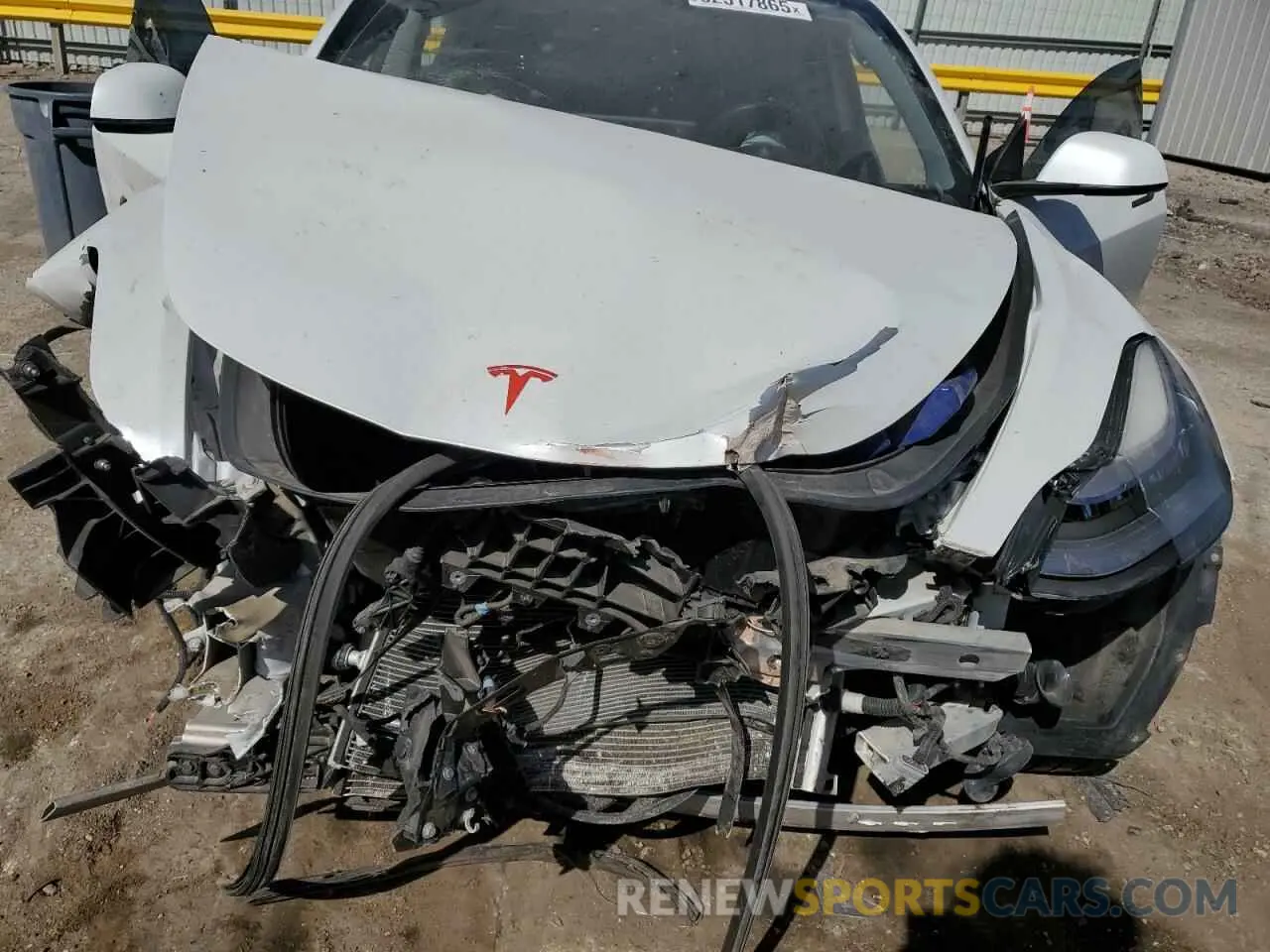 12 Photograph of a damaged car 5YJ3E1EA7KF484596 TESLA MODEL 3 2019