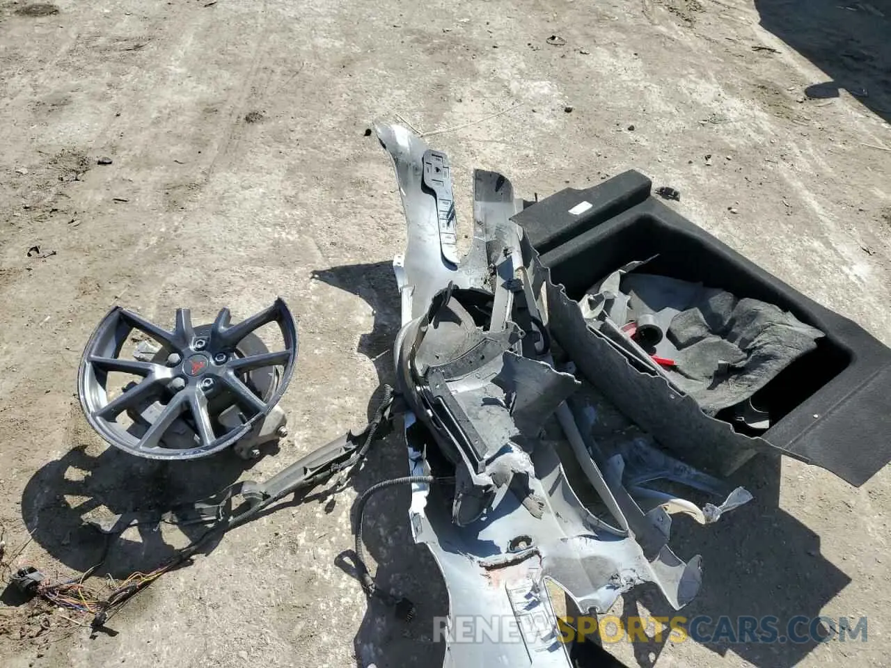 14 Photograph of a damaged car 5YJ3E1EA7KF484596 TESLA MODEL 3 2019
