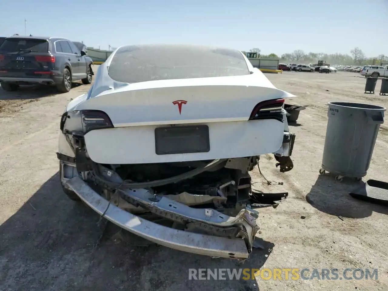 6 Photograph of a damaged car 5YJ3E1EA7KF484596 TESLA MODEL 3 2019