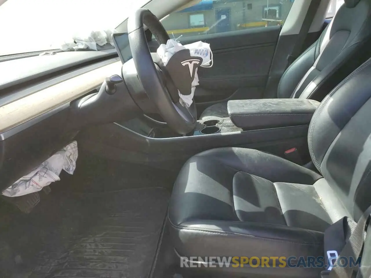 7 Photograph of a damaged car 5YJ3E1EA7KF484596 TESLA MODEL 3 2019