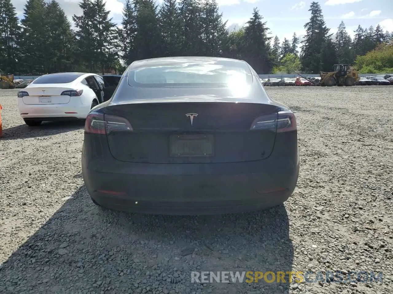 6 Photograph of a damaged car 5YJ3E1EA7KF485487 TESLA MODEL 3 2019