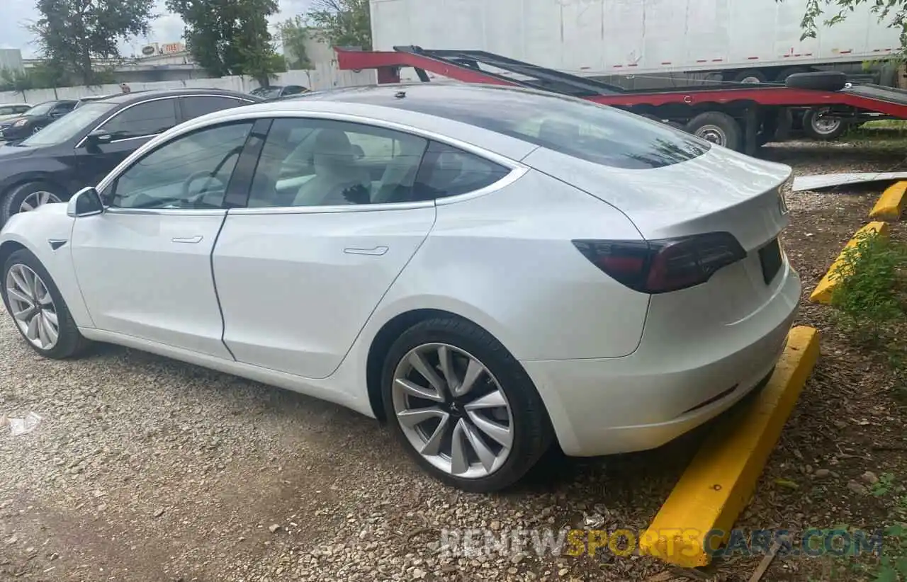 3 Photograph of a damaged car 5YJ3E1EA7KF509772 TESLA MODEL 3 2019