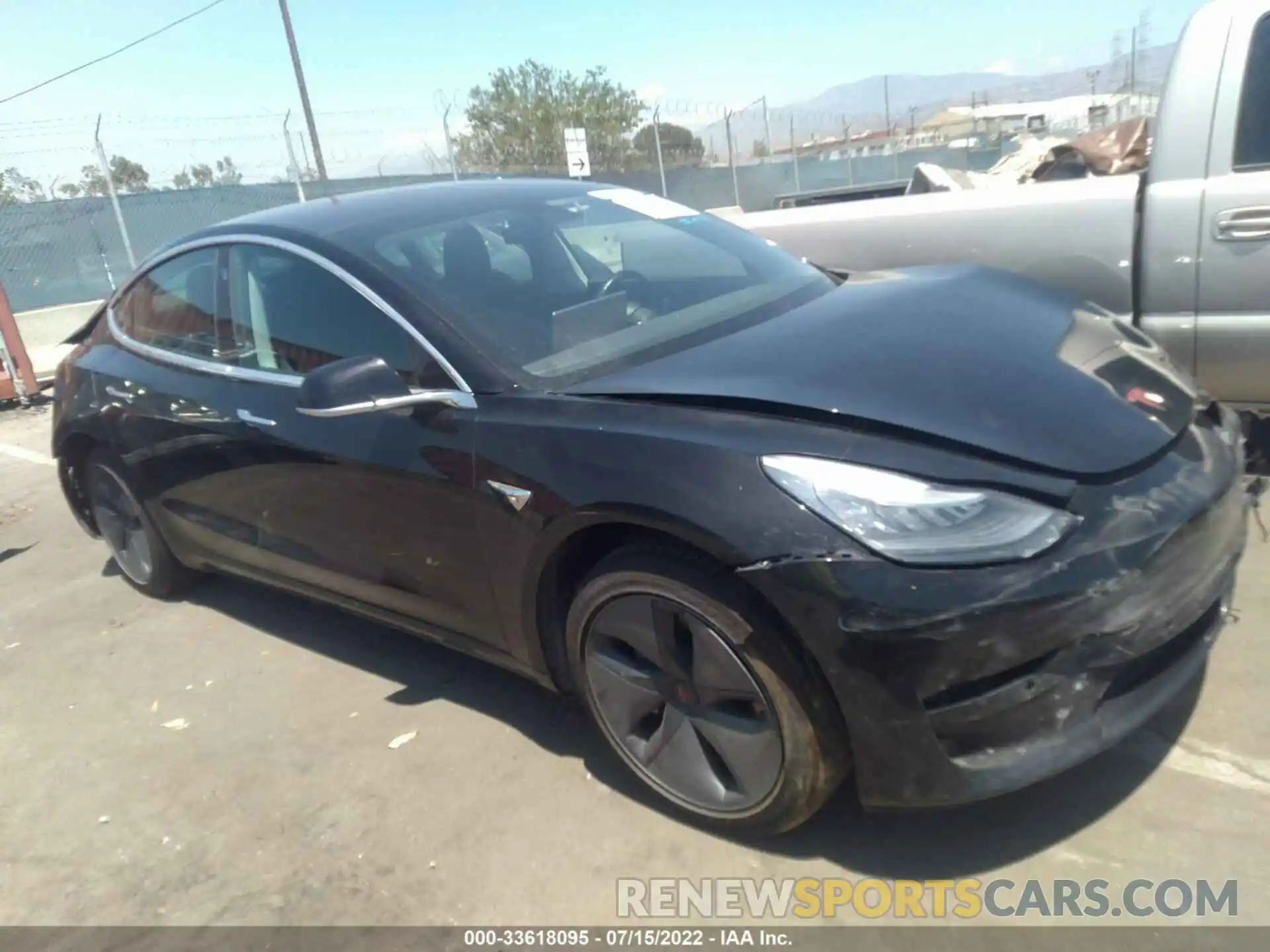 1 Photograph of a damaged car 5YJ3E1EA8KF196926 TESLA MODEL 3 2019