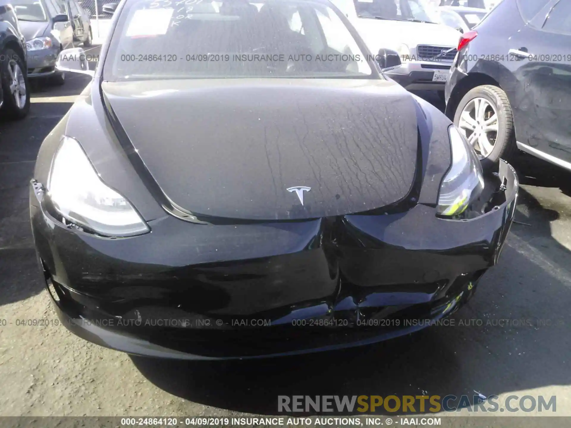 6 Photograph of a damaged car 5YJ3E1EA8KF297075 TESLA MODEL 3 2019