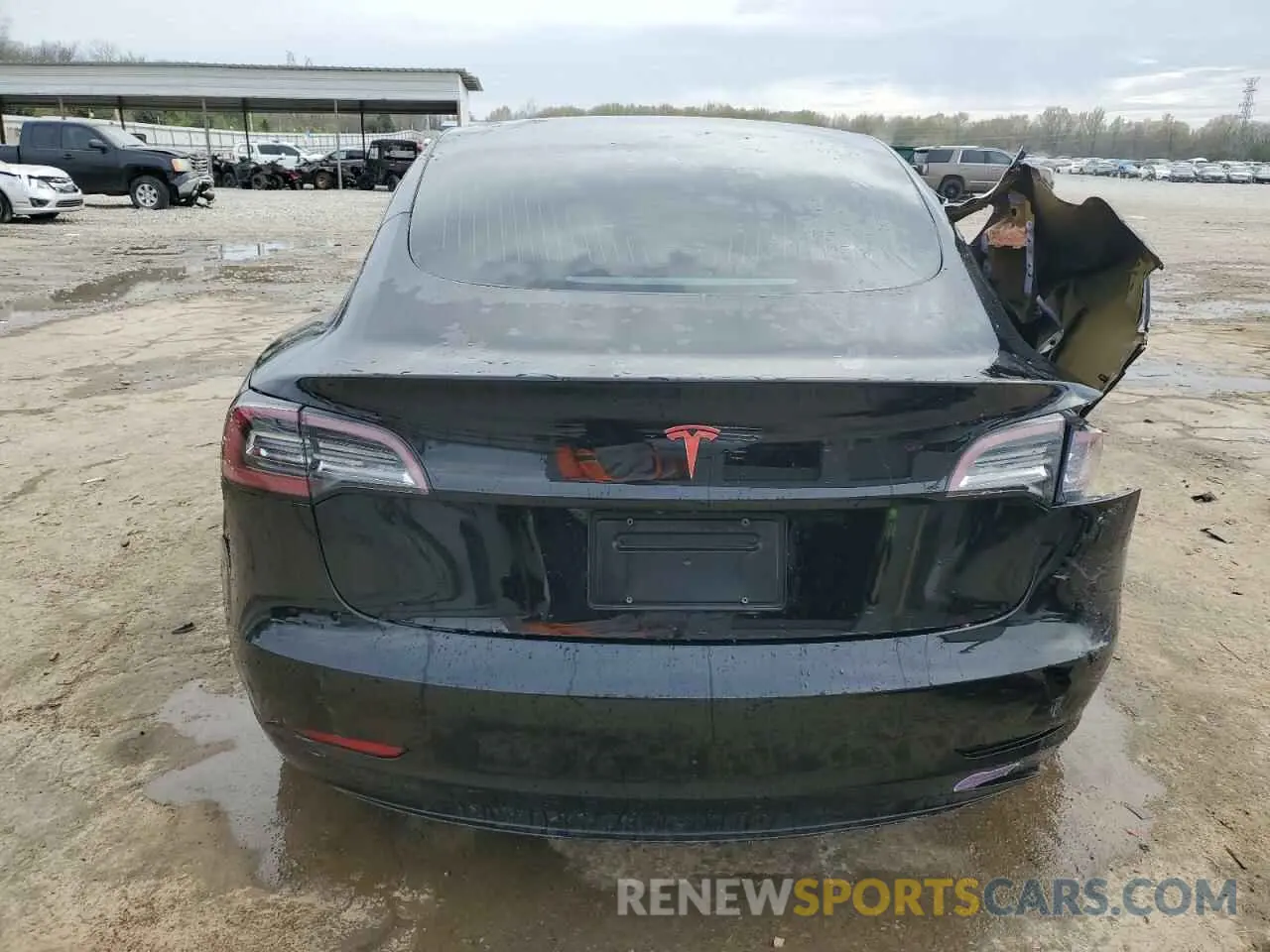 6 Photograph of a damaged car 5YJ3E1EA8KF297299 TESLA MODEL 3 2019