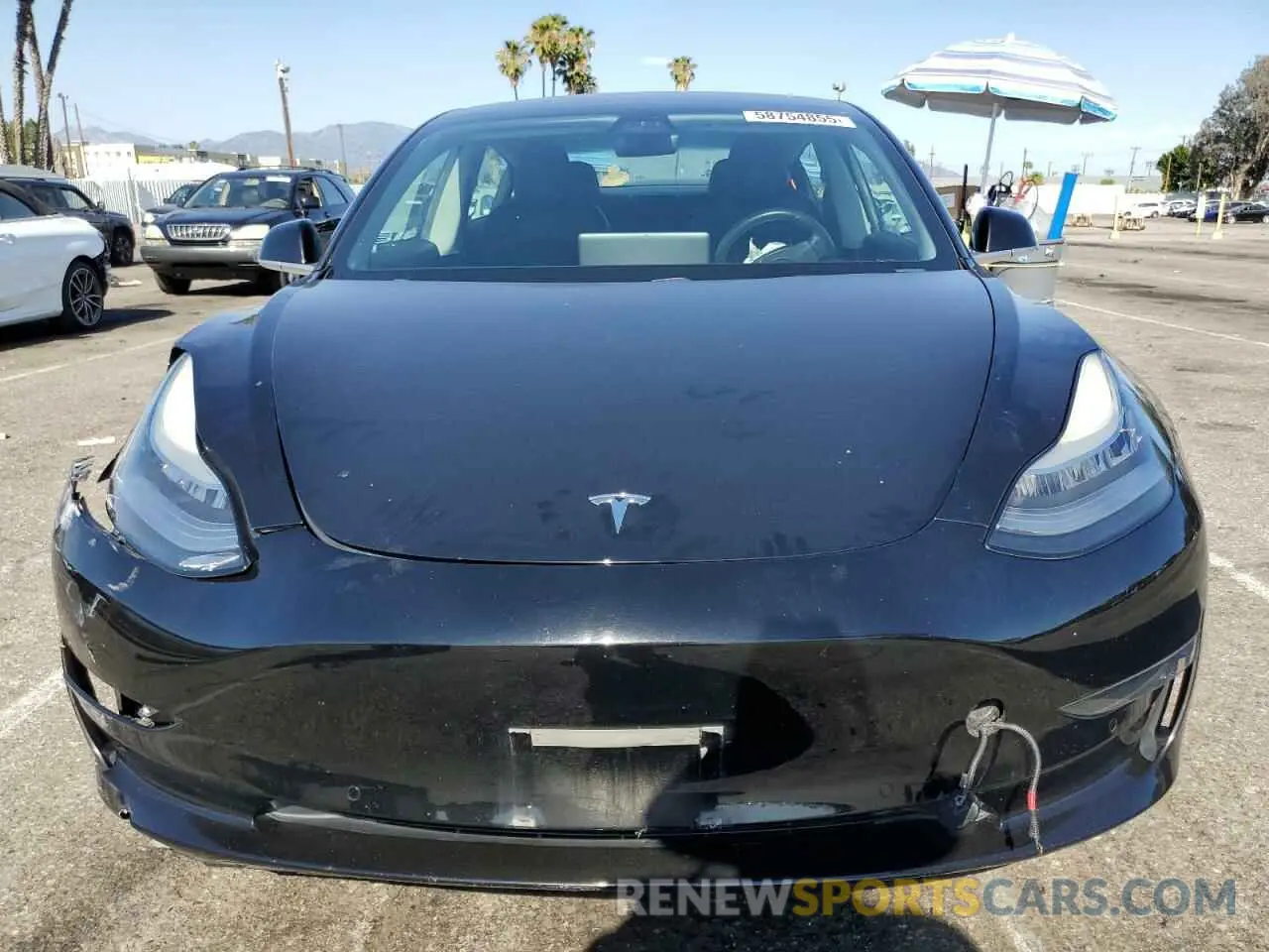 5 Photograph of a damaged car 5YJ3E1EA8KF297321 TESLA MODEL 3 2019