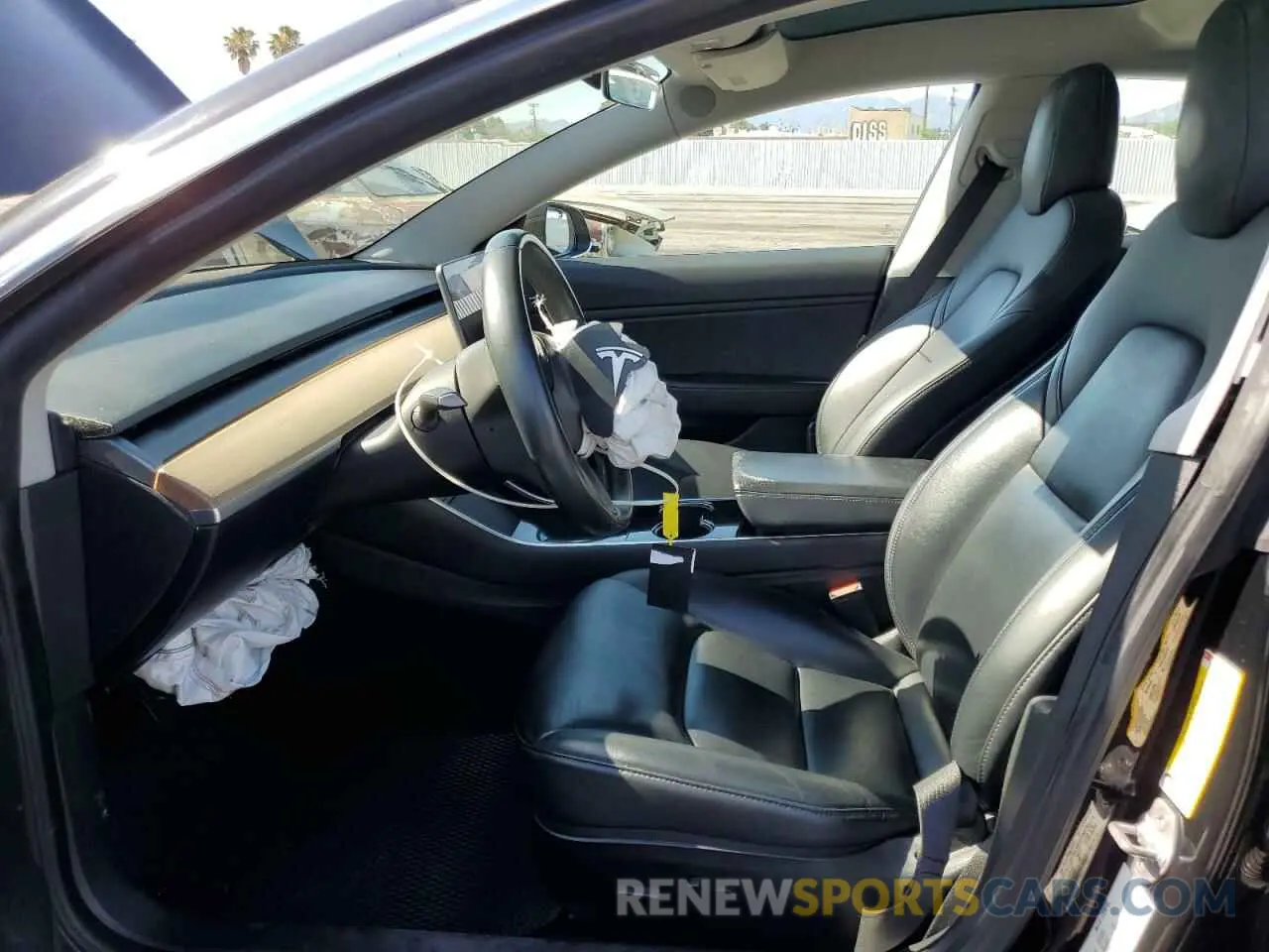 7 Photograph of a damaged car 5YJ3E1EA8KF297321 TESLA MODEL 3 2019