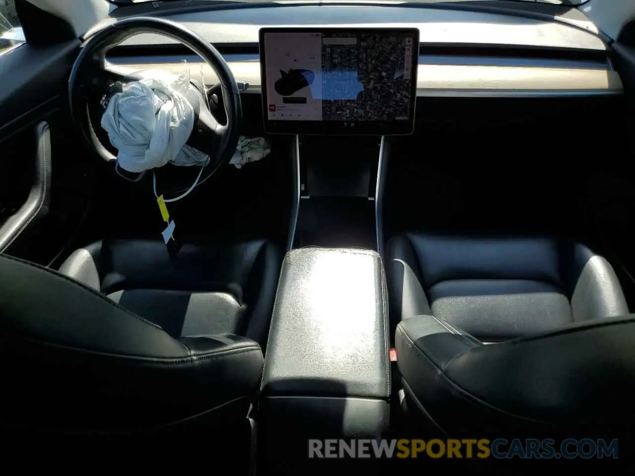 8 Photograph of a damaged car 5YJ3E1EA8KF297321 TESLA MODEL 3 2019