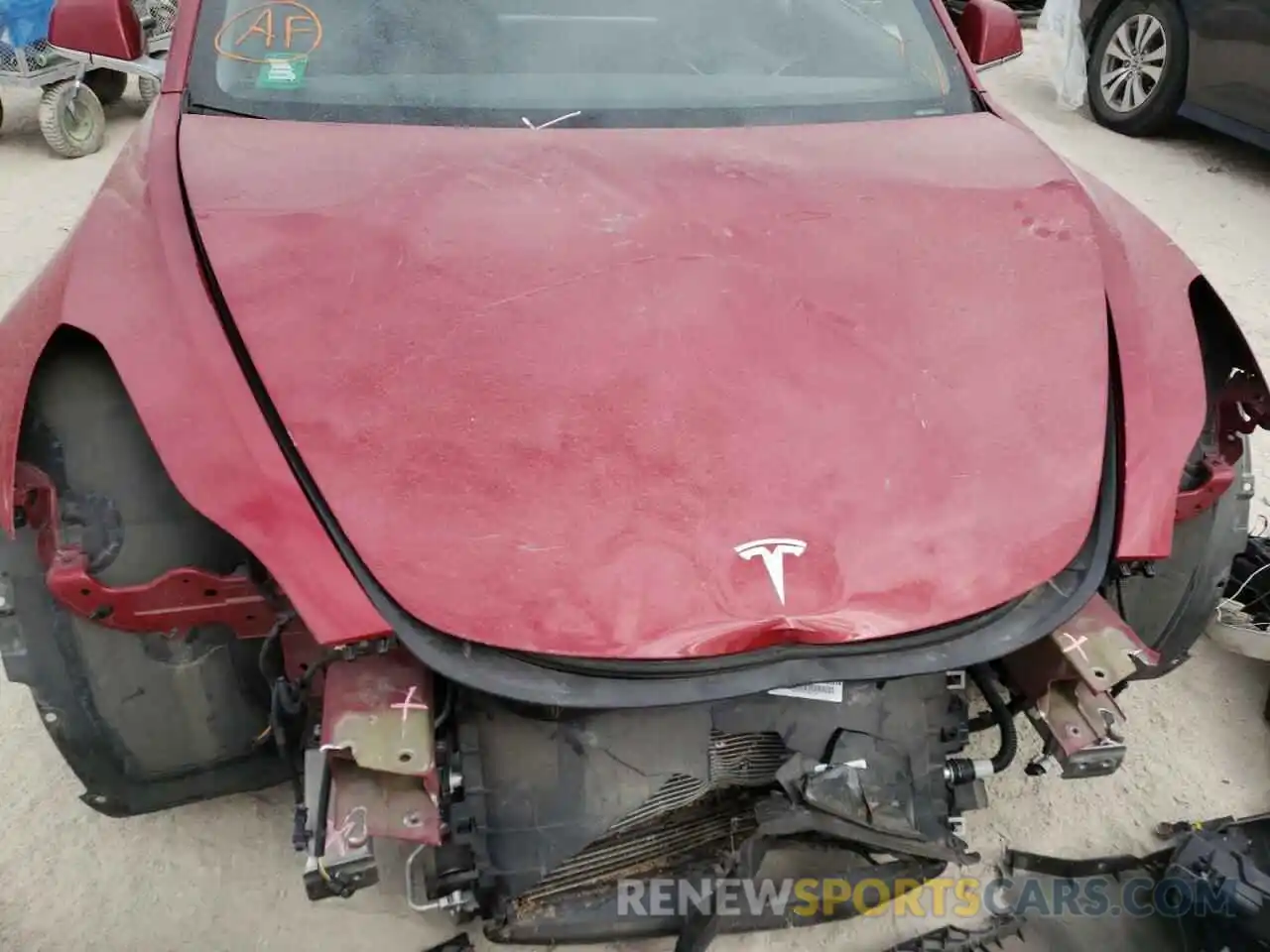 7 Photograph of a damaged car 5YJ3E1EA8KF298937 TESLA MODEL 3 2019