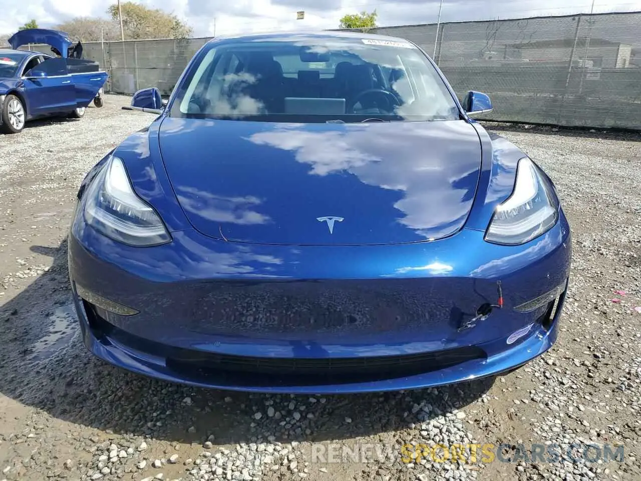 5 Photograph of a damaged car 5YJ3E1EA8KF299456 TESLA MODEL 3 2019
