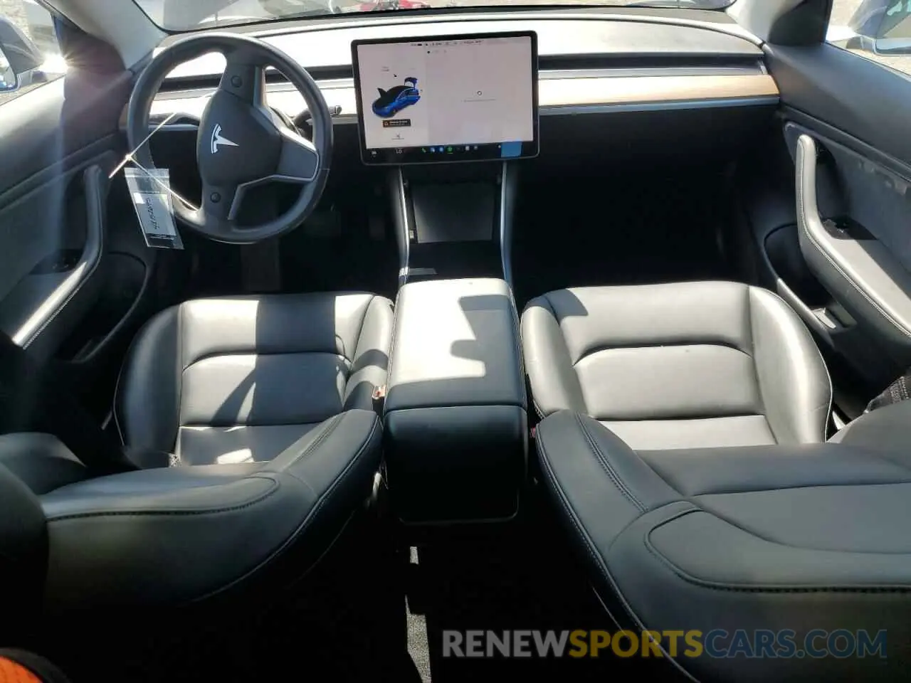 8 Photograph of a damaged car 5YJ3E1EA8KF299456 TESLA MODEL 3 2019