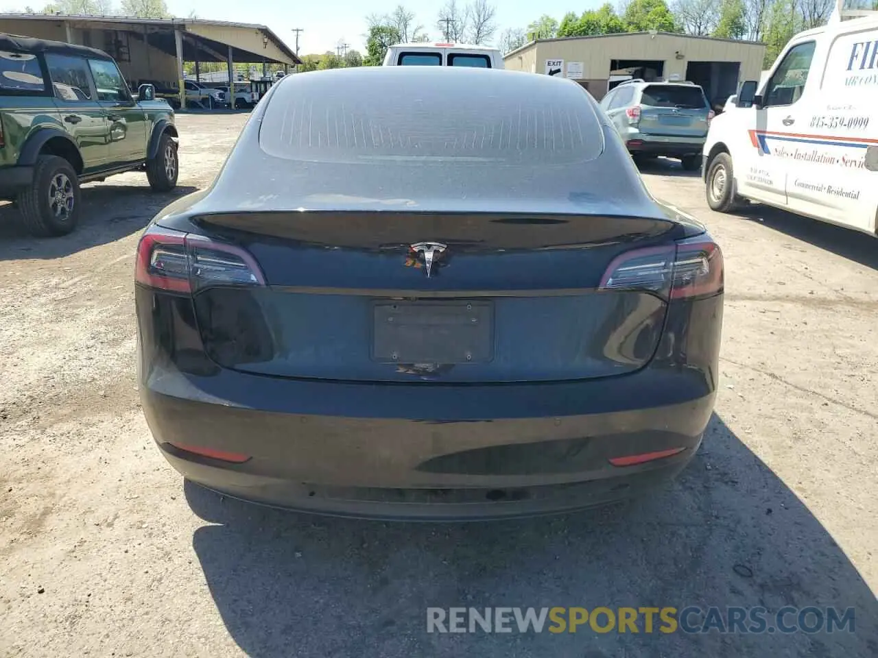 6 Photograph of a damaged car 5YJ3E1EA8KF304347 TESLA MODEL 3 2019